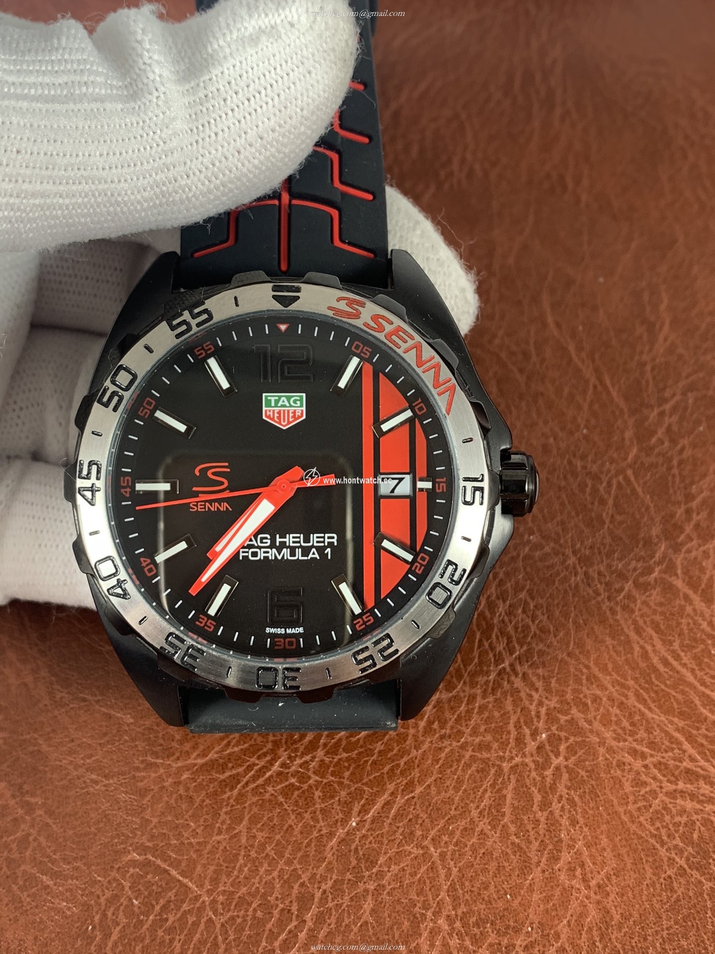 Tag Heuer Formula 1 Senna Replica Watch for Men - 45mm - VK63A Movement