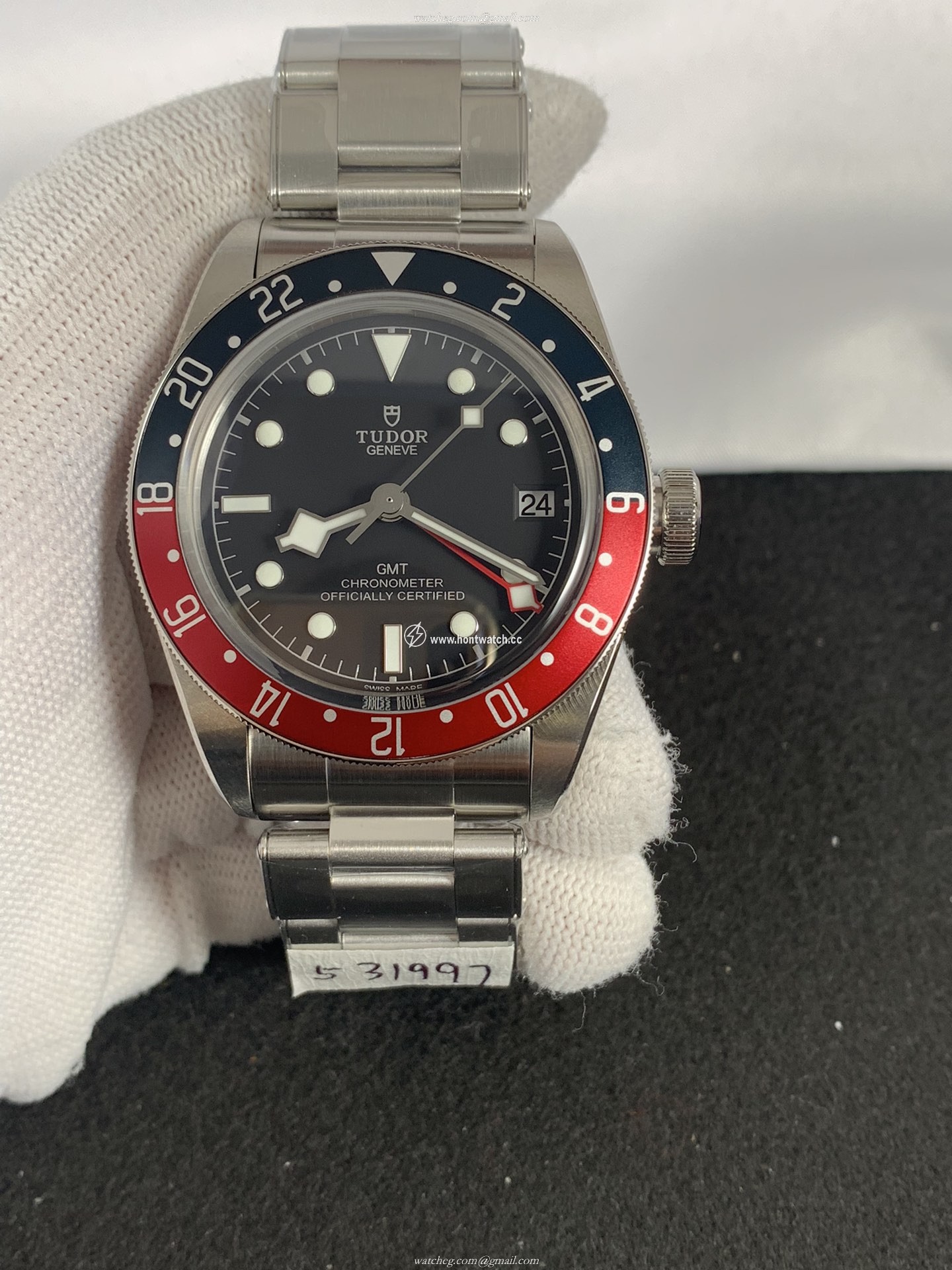 Tudor Mens M79830RB Replica Watch - Black Bay GMT | 41mm | ETA2836-2