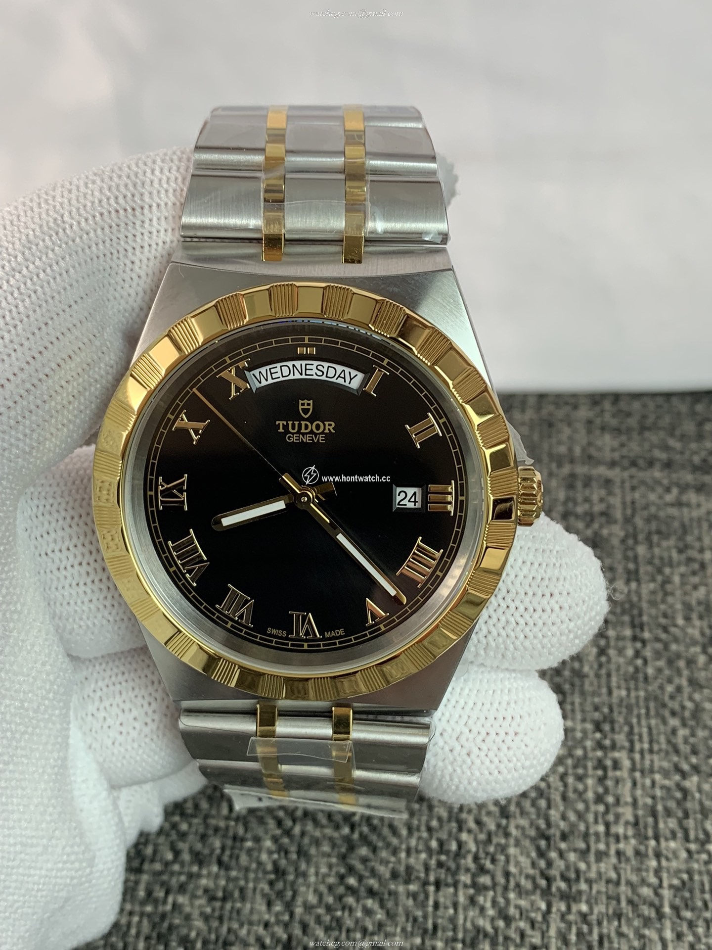 Tudor Royal Mens Watch Replica - 41mm Day-Date | Swiss ETA2836-2