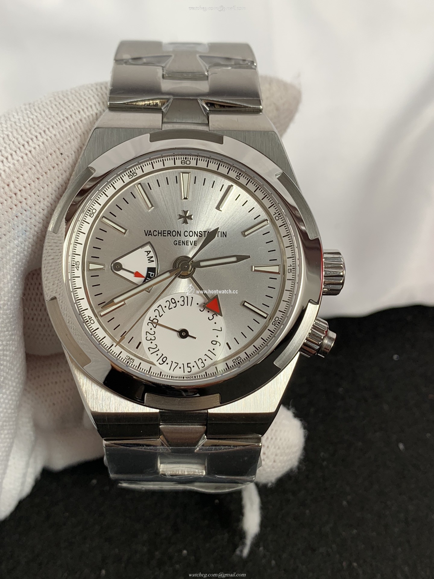 Vacheron Constantin VC 222 Mens Replica Watch - 44mm Swiss Movement | Overseas
