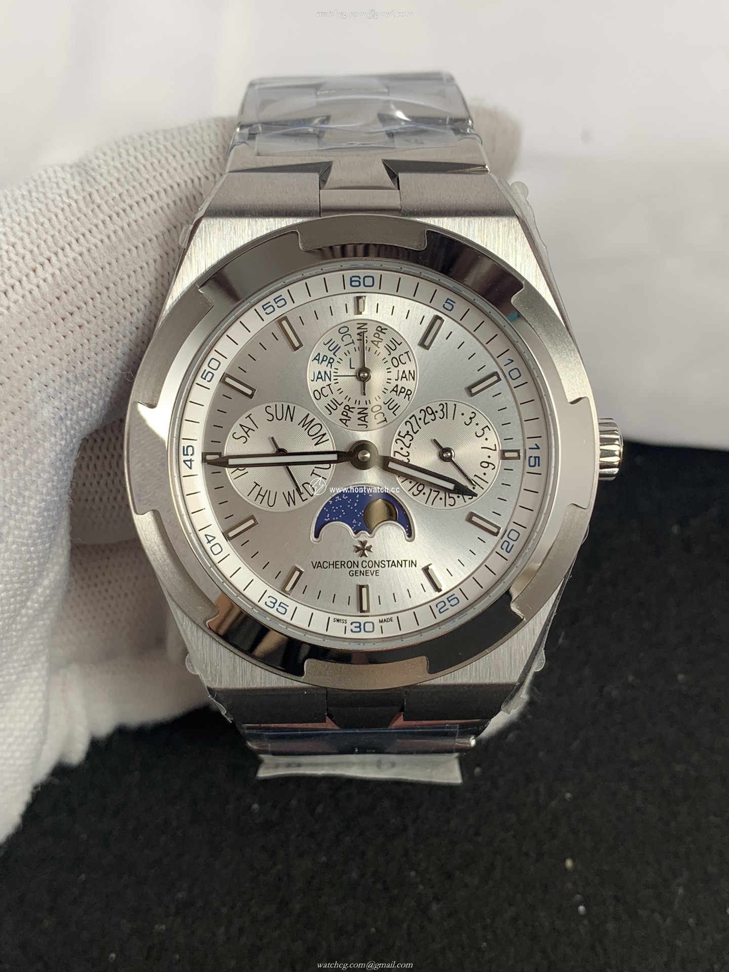 Vacheron Constantin Overseas Perpetual Calendar 4300V/120G-B102 Replica - 41mm Swiss Movement