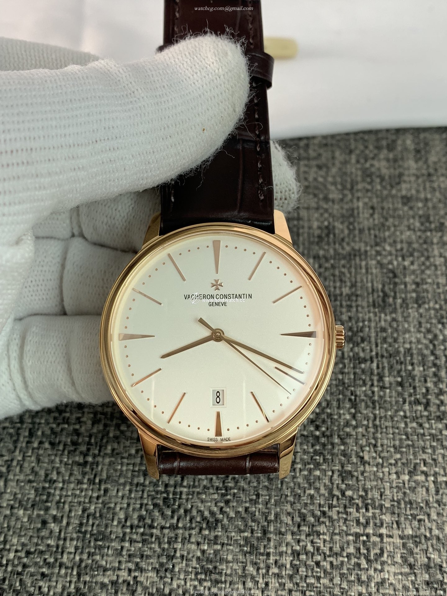 Vacheron Constantin Patrimony Mens Watch Replica - 40mm Automatic | 85180/000J-9231