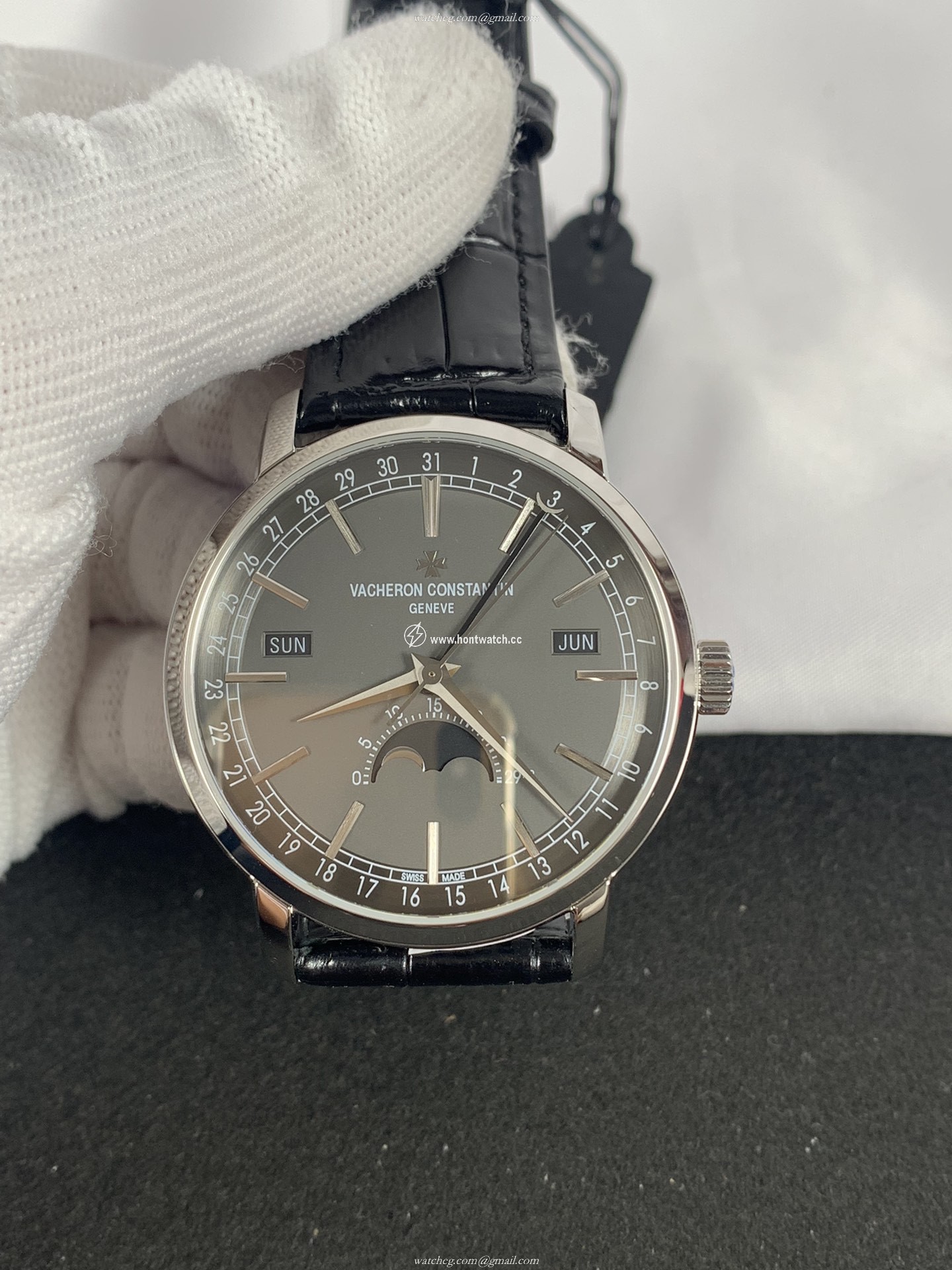 Vacheron Constantin Traditionnelle 4010T/000G-B740 Replica - Men's Moonphase Watch