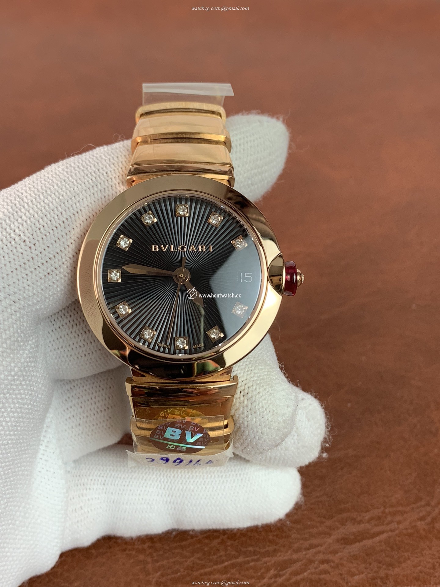 Bvlgari Lvcea Ladies Watch | 28mm Steel & Gold | Swiss BVL033 Movement
