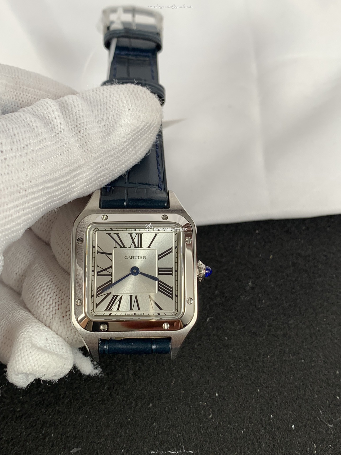 Cartier Santos De Cartier WSSA0023 Replica Watch - 27mm Quartz - Womens