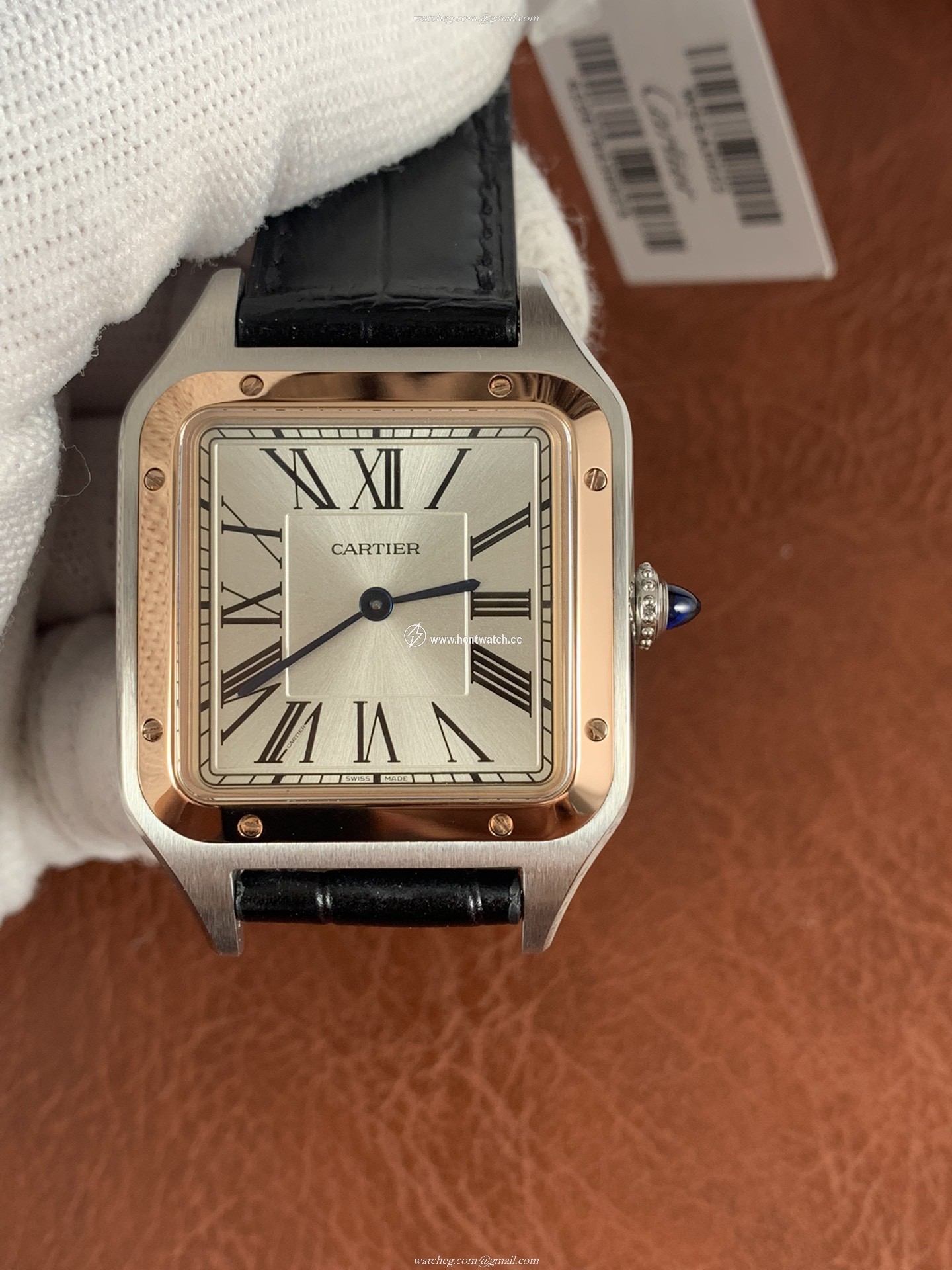 Cartier Santos Ladies W2SA0012 Replica Watch - Swiss Quartz - 38mm