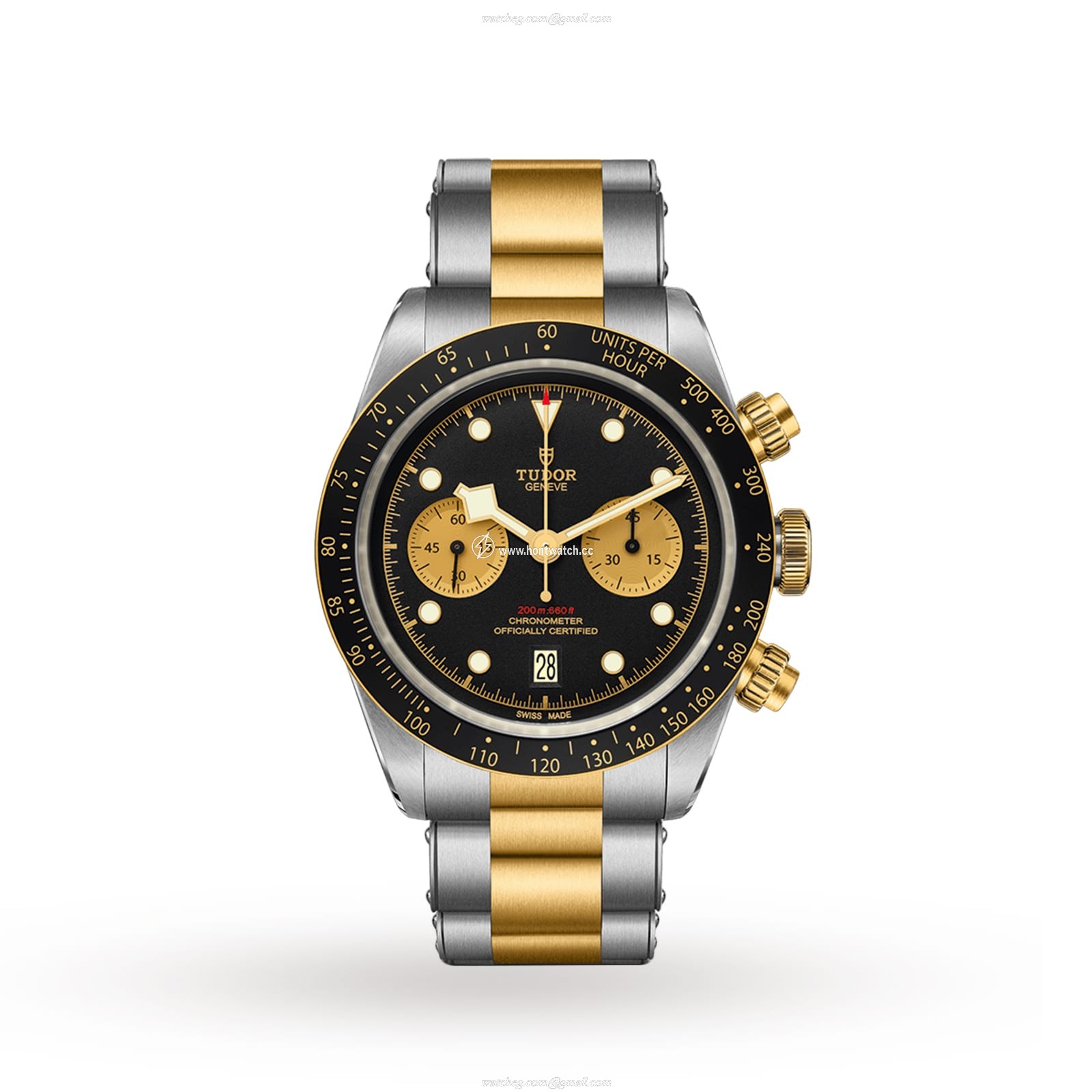 Tudor Black Bay M79363N-0001 | 41mm Steel & Gold Automatic Watch