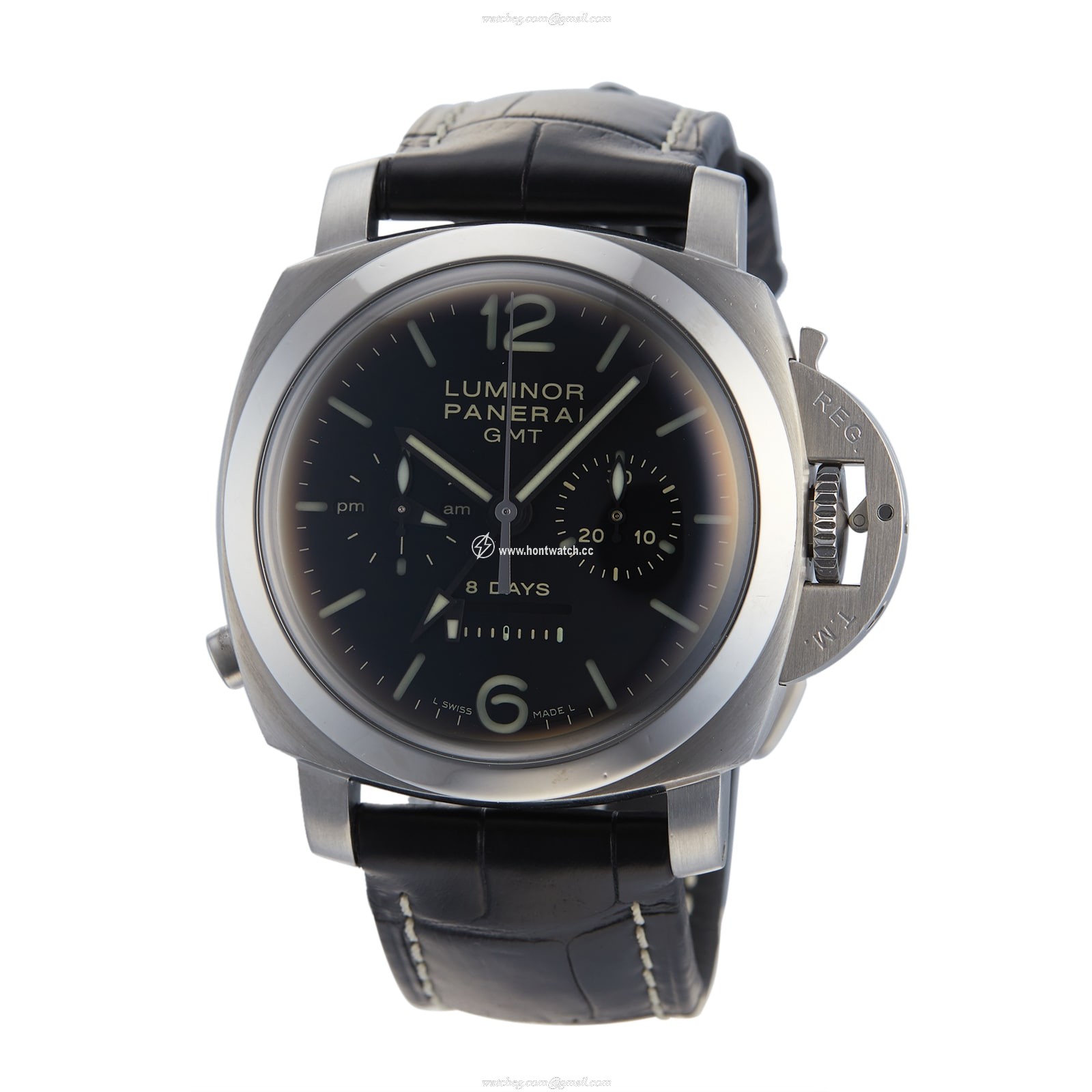 Panerai Luminor PAM00275 44mm Manual Winding Black Dial Watch