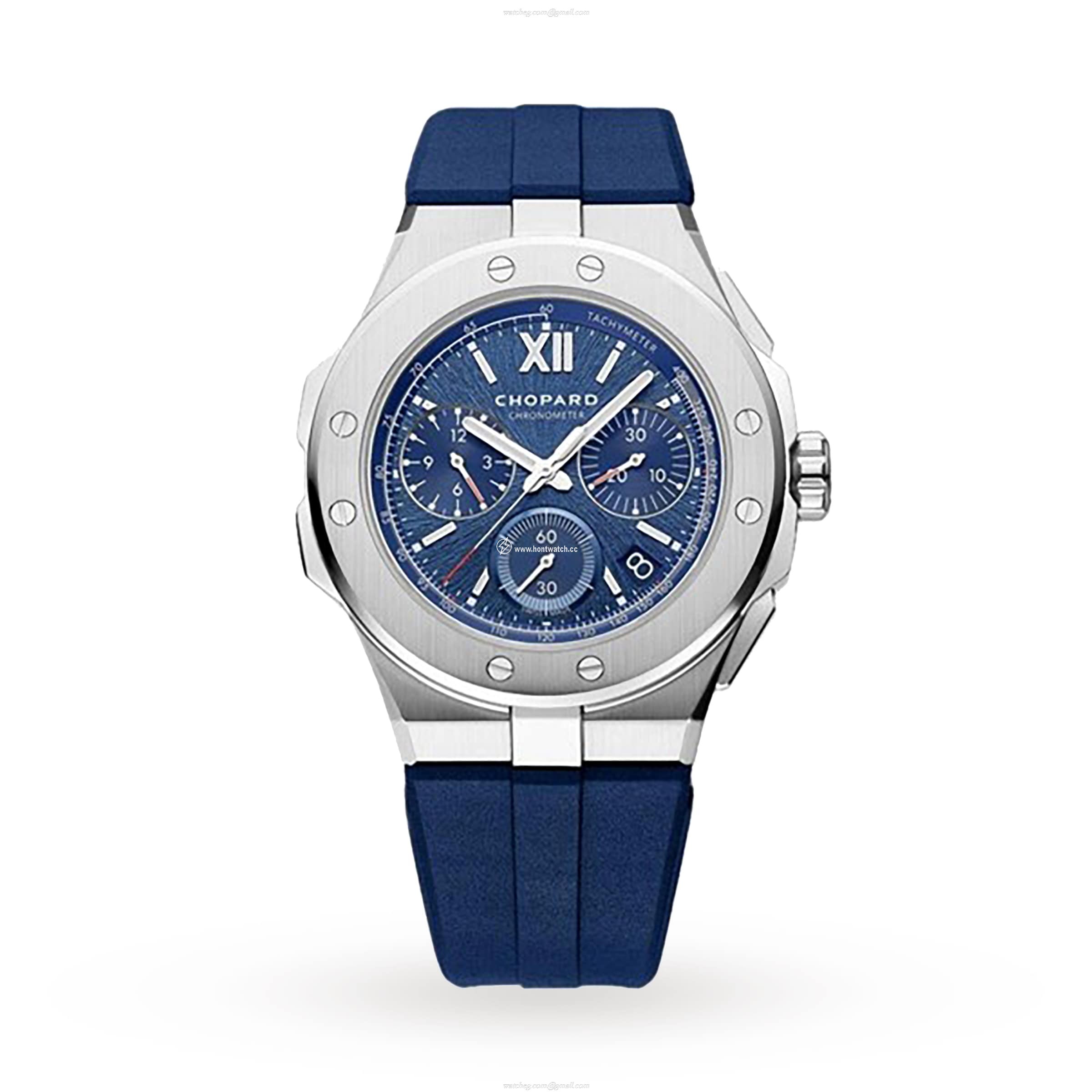Chopard Alpine Eagle 298609-3003 | 44mm Blue Automatic Watch | Stainless Steel