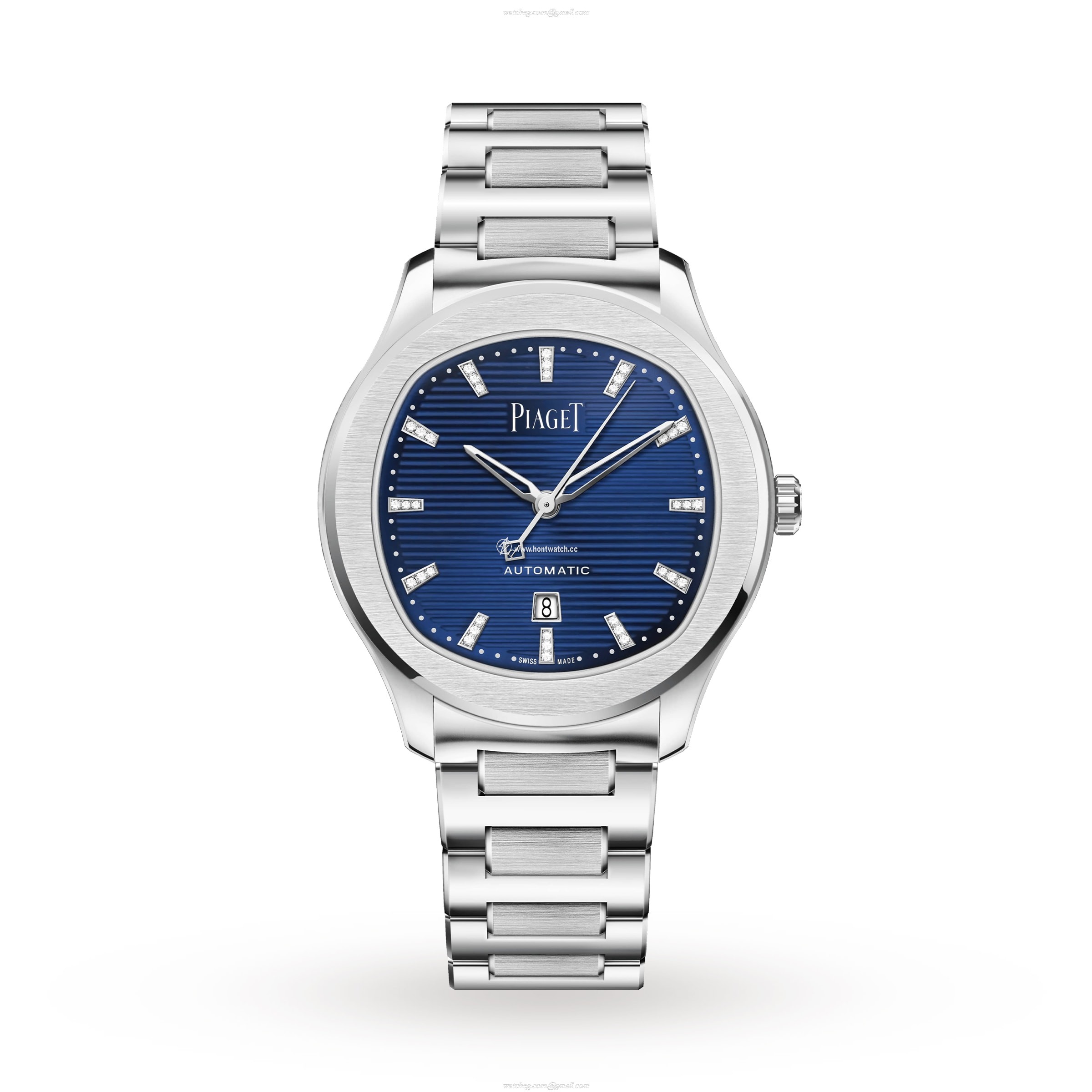 Piaget Polo G0A46018 Automatic Watch - 36mm Blue Dial - Stainless Steel