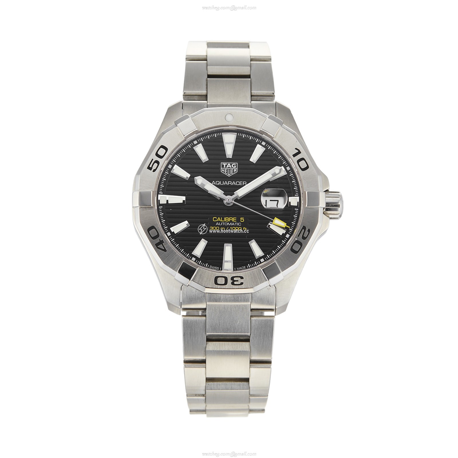 TAG Heuer Aquaracer Automatic Blue Dial 43mm Stainless Steel Watch