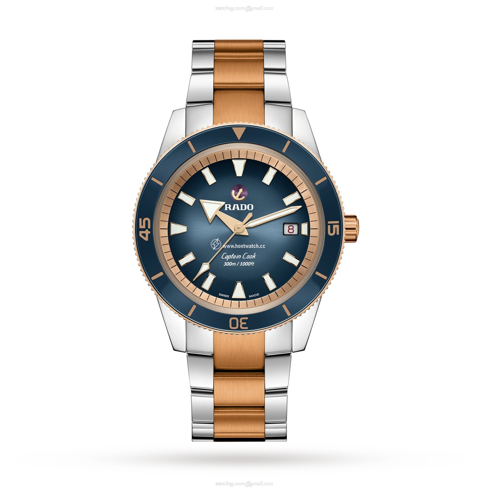 Rado Captain Cook R32137203 Automatic Blue Watch - 42mm Stainless Steel