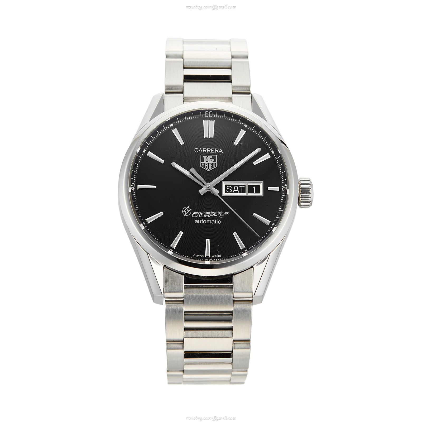 TAG Heuer Carrera WAR201A.BA0723 | 41mm Automatic Black Dial | Stainless Steel