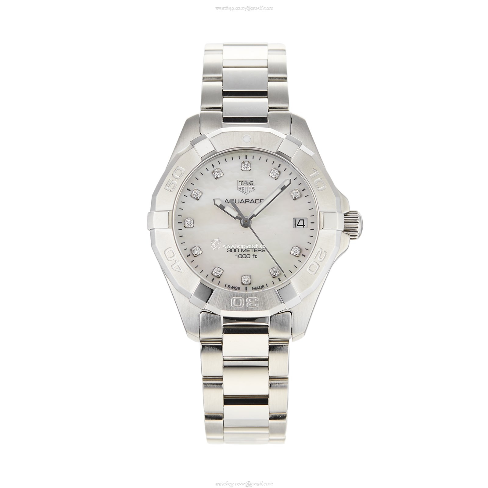TAG Heuer Aquaracer WBD1314.BA0740 | 32mm Quartz | Mother of Pearl Dial
