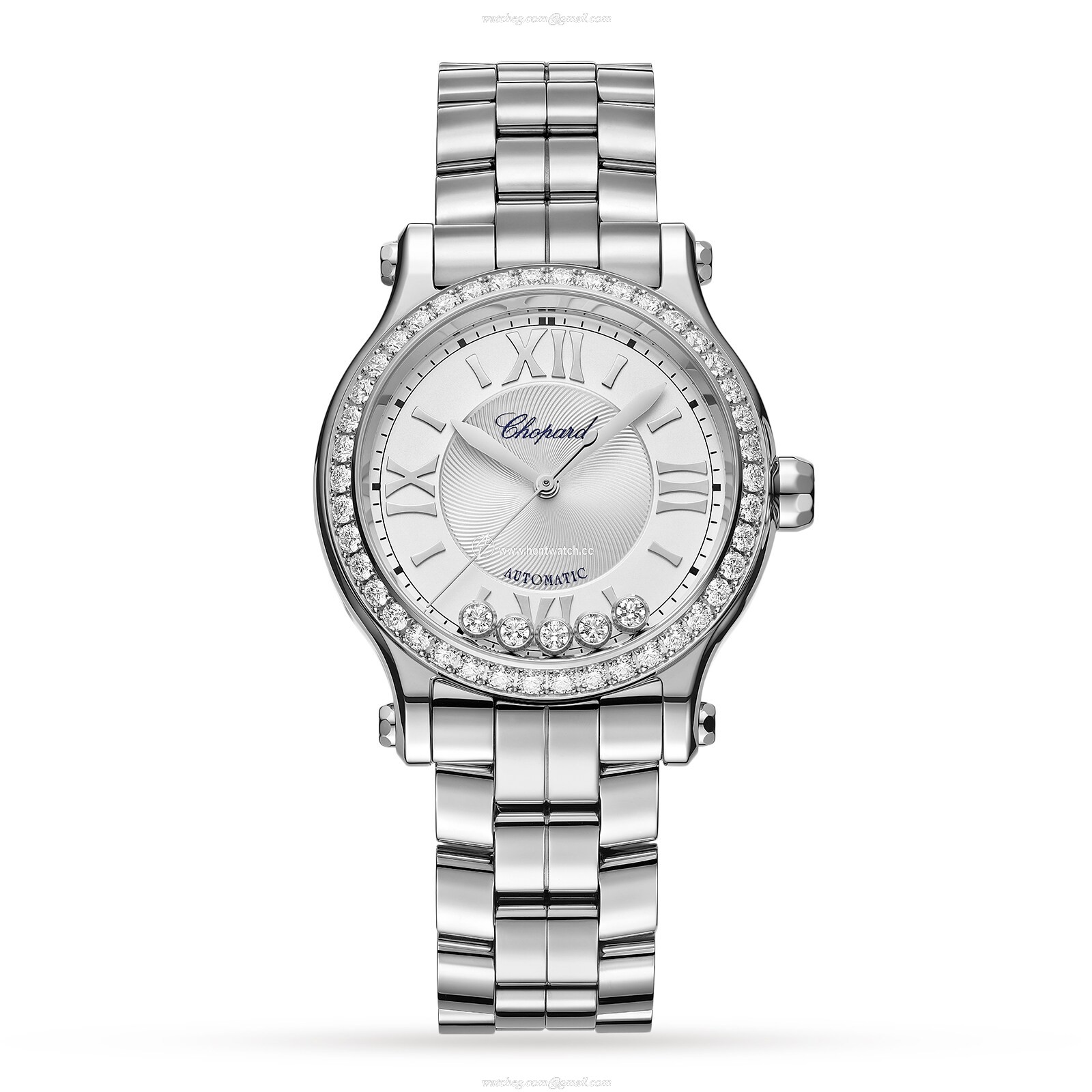 Chopard Happy Sport Automatic Watch | Silver Dial | Stainless Steel