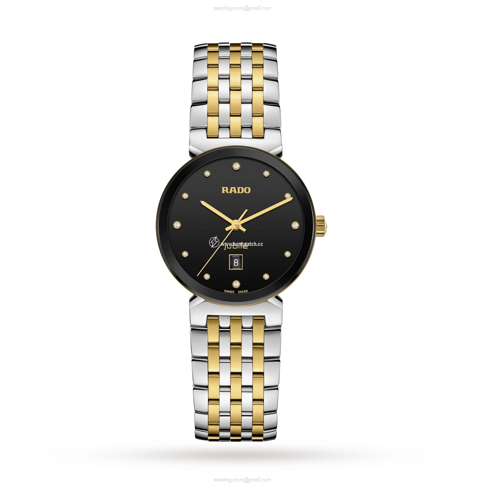 Rado Florence R48913743 | 30mm Black Dial | Stainless Steel Quartz Watch
