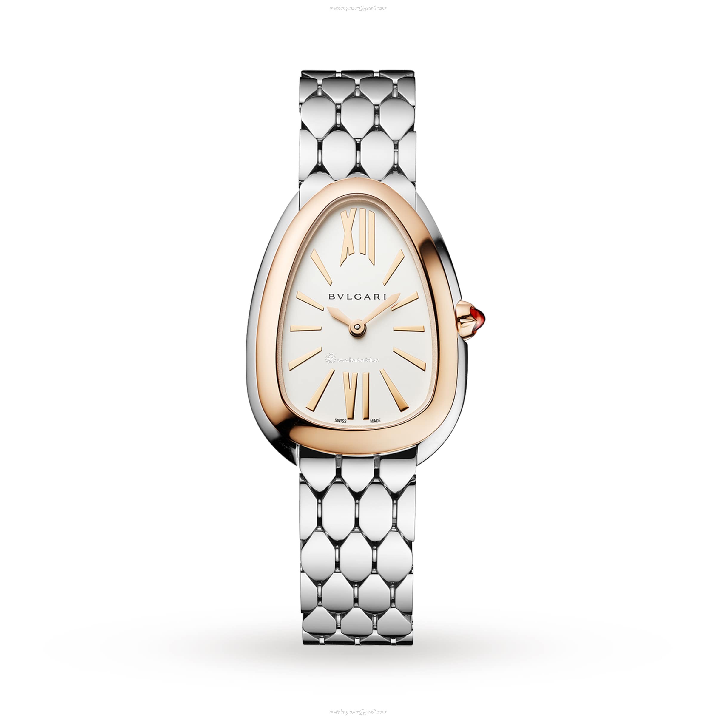 BVLGARI Serpenti Seduttori 103144 Watch | 33mm Stainless Steel & Gold