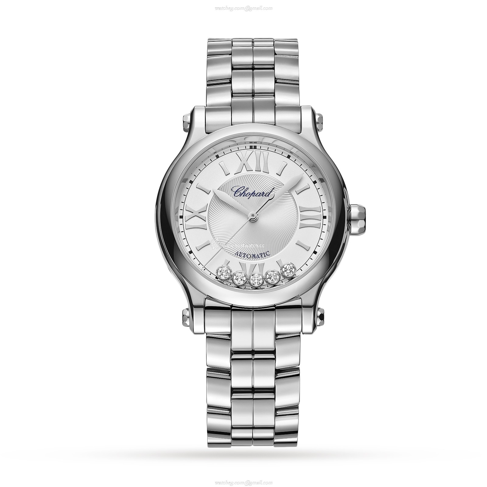 Chopard Happy Sport Automatic Watch | Silver Dial | Stainless Steel