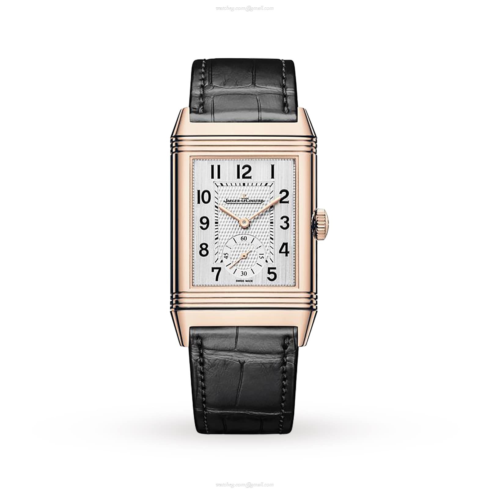 Jaeger-LeCoultre Reverso Q3842520 - 18ct Rose Gold & Silver Dial - 28.3mm