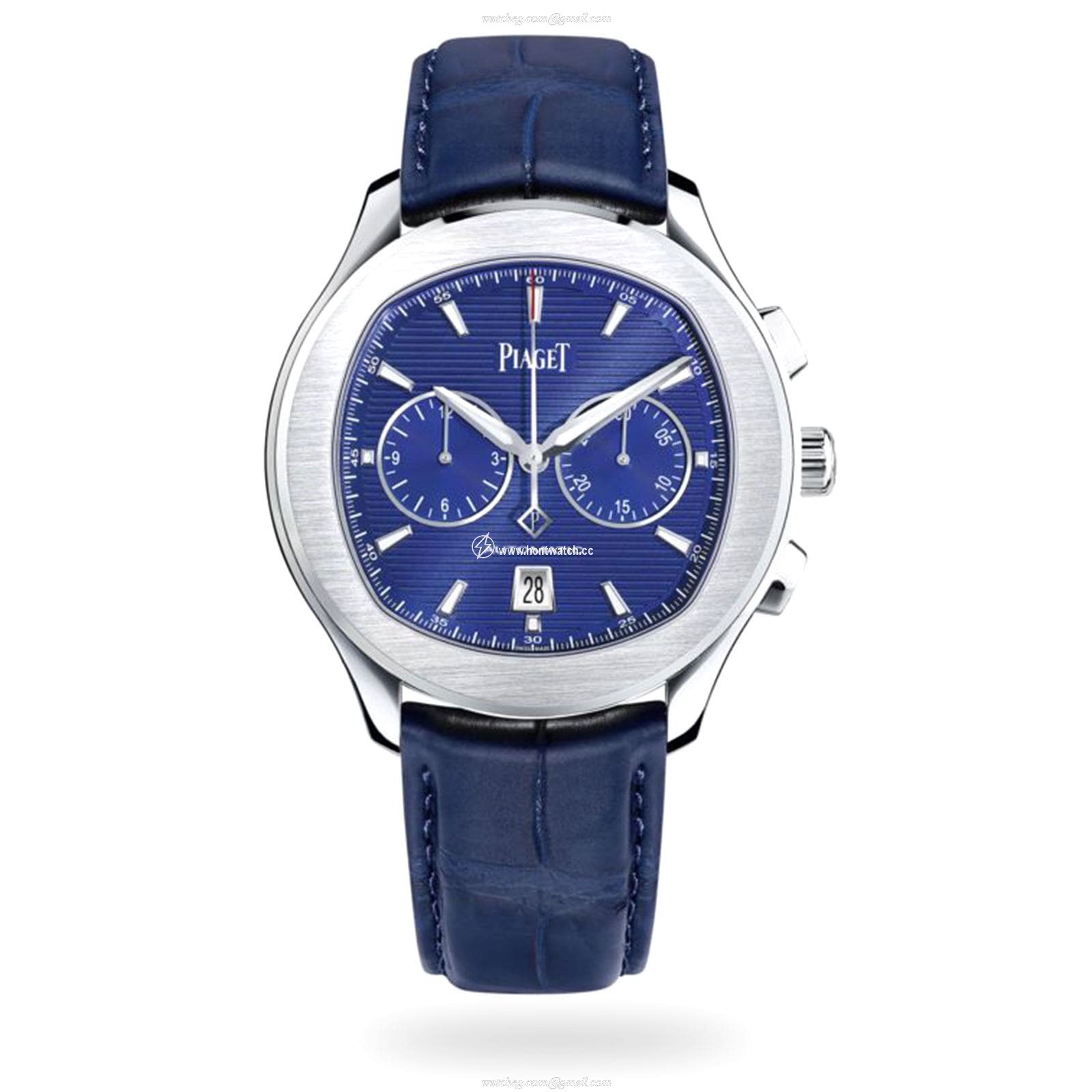 Piaget Polo G0A43002 Automatic Watch - 42mm Stainless Steel Blue Dial