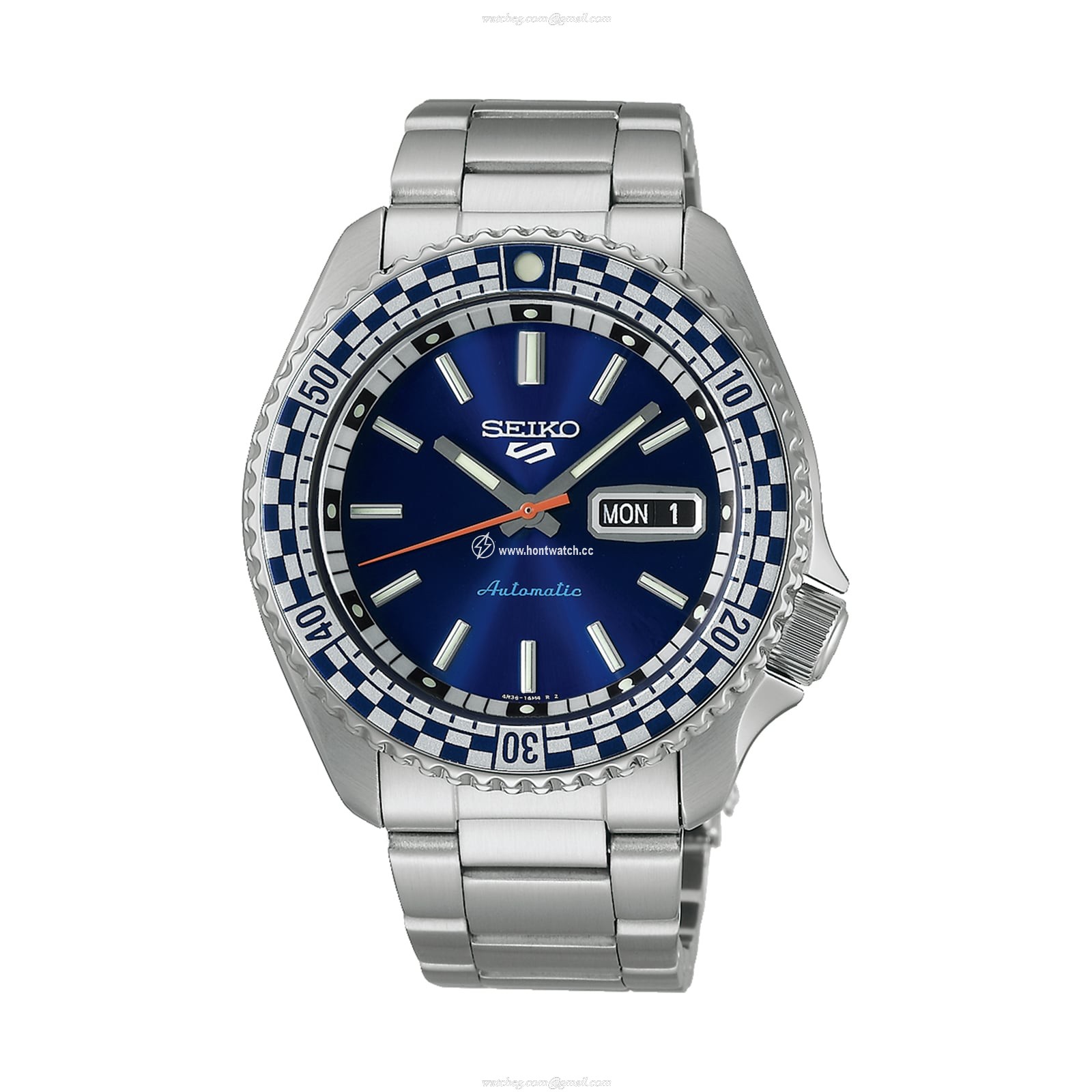 Seiko 5 Sports SRPK65K1 Automatic Blue Dial - Stainless Steel Watch