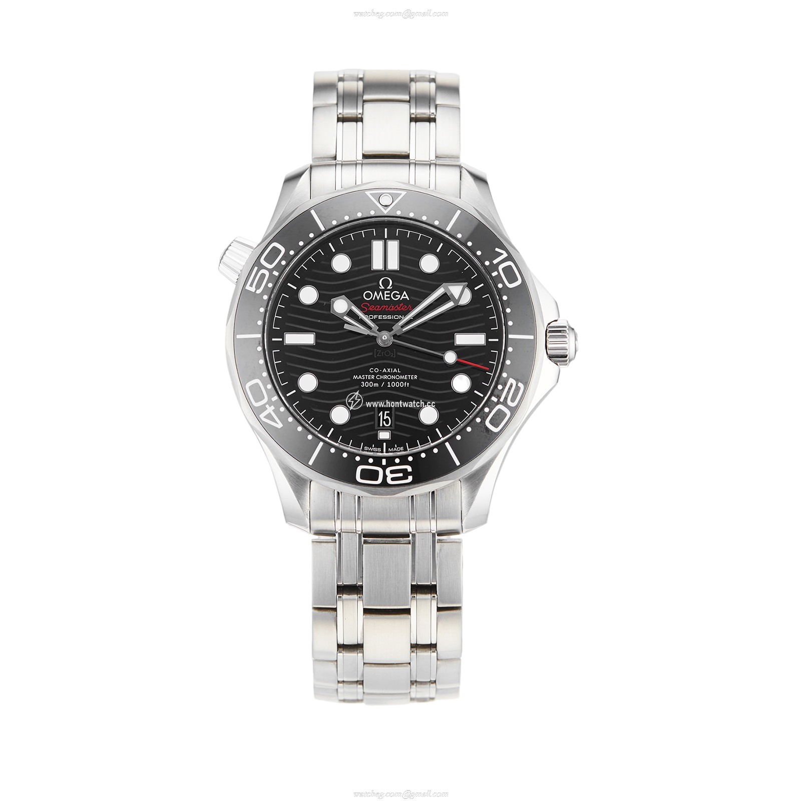 Omega Seamaster Diver 300M 42mm Automatic Black Dial Stainless Steel Watch
