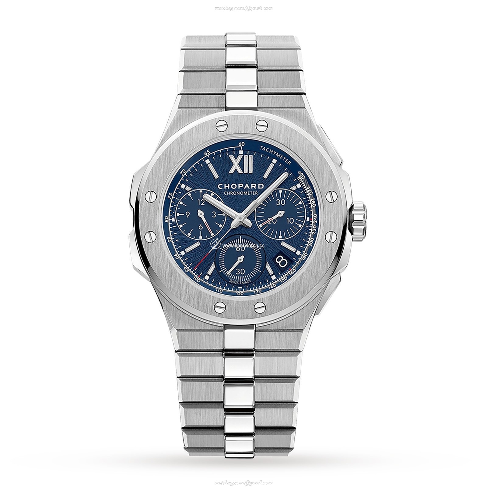 Chopard Alpine Eagle 298609-3001 Automatic Watch - Blue Dial - Stainless Steel
