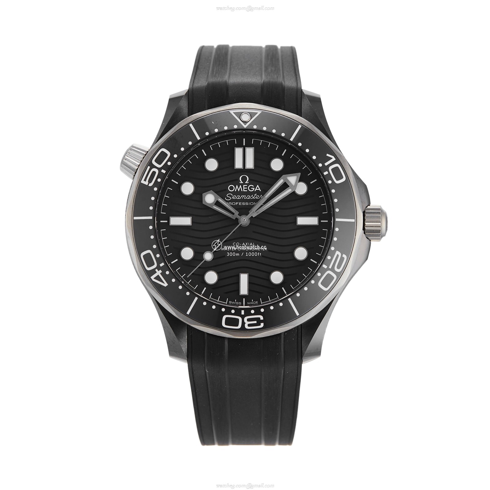 Omega Seamaster Diver 300M Ceramic Automatic Black Watch | 43.5mm