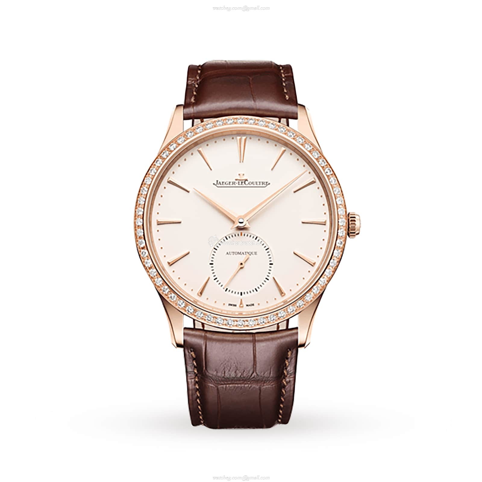 Jaeger-LeCoultre Master Geographic Q1212501 | 18ct Rose Gold Automatic | Ivory Dial