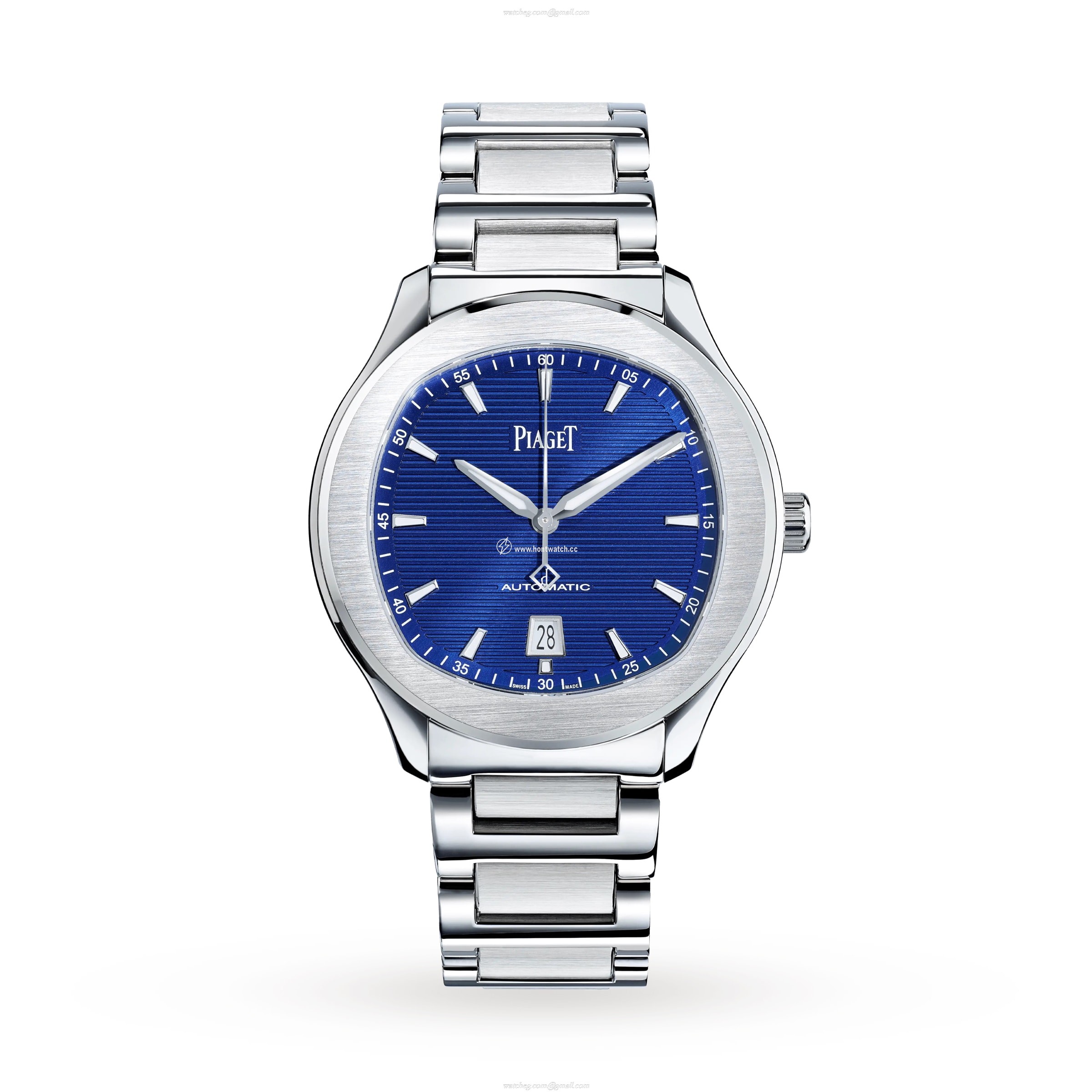 Piaget Polo G0A41002 Automatic Watch - 42mm Stainless Steel Blue Dial
