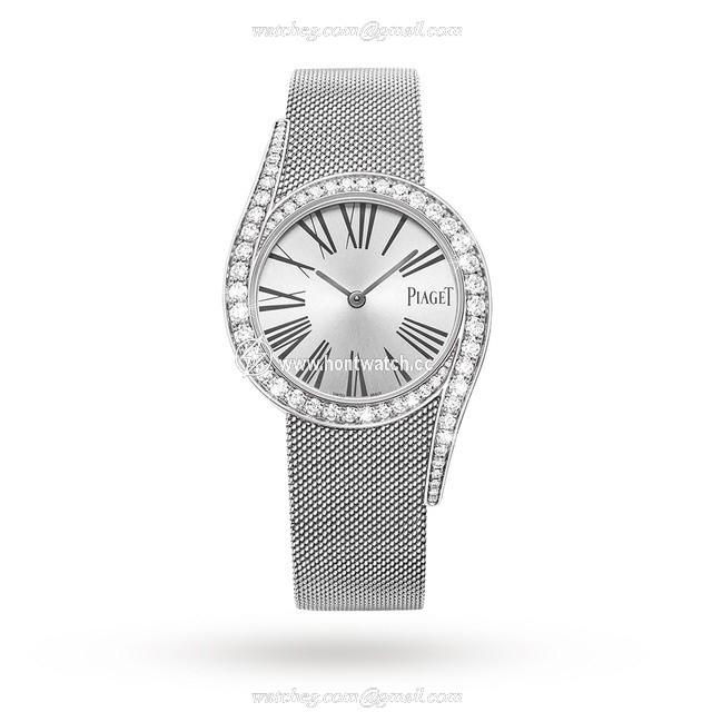 Piaget Limelight G0A41212 - 32mm 18ct White Gold Quartz Watch for Her