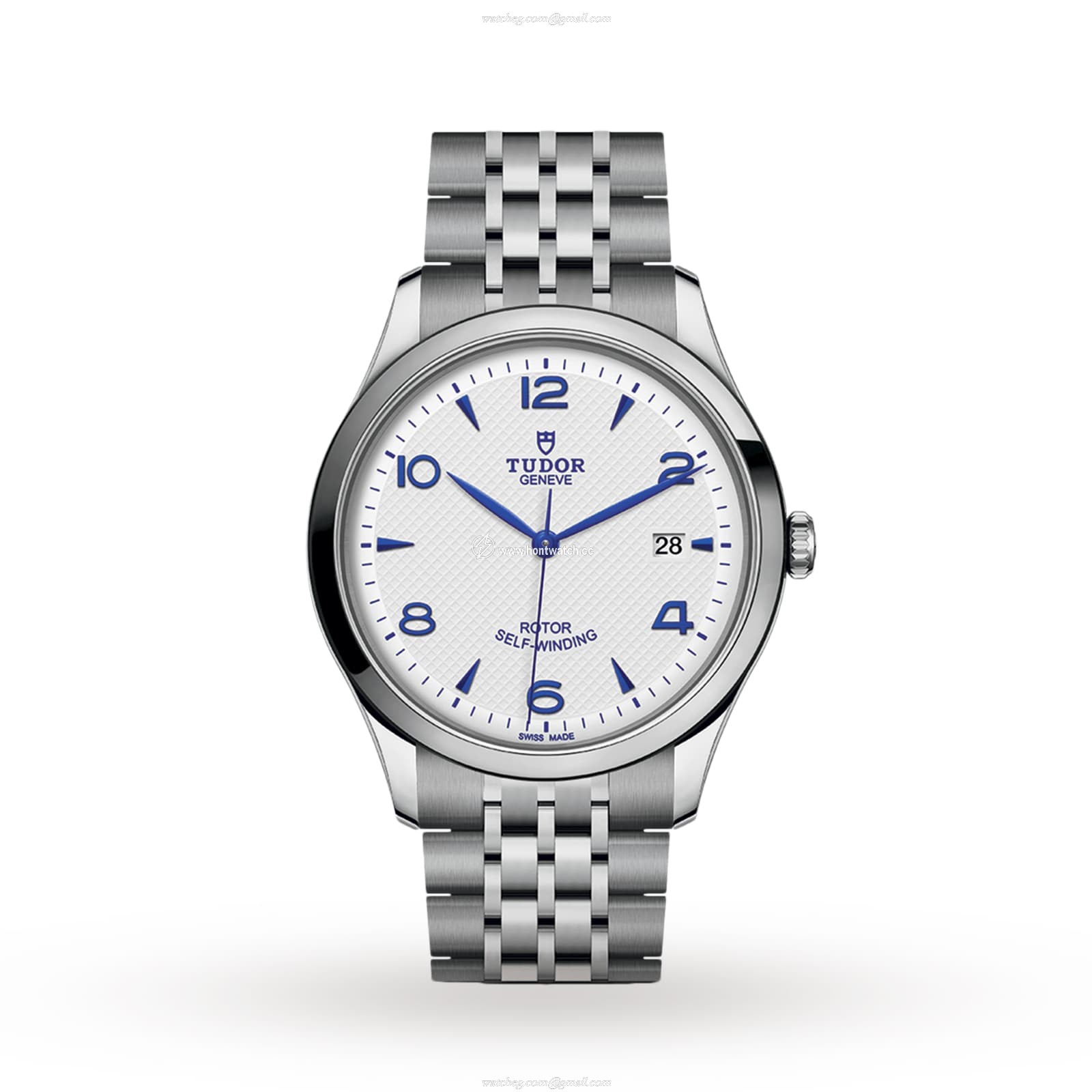 Tudor 1926 M91650-0005 Automatic Watch - 41mm Stainless Steel - White Dial