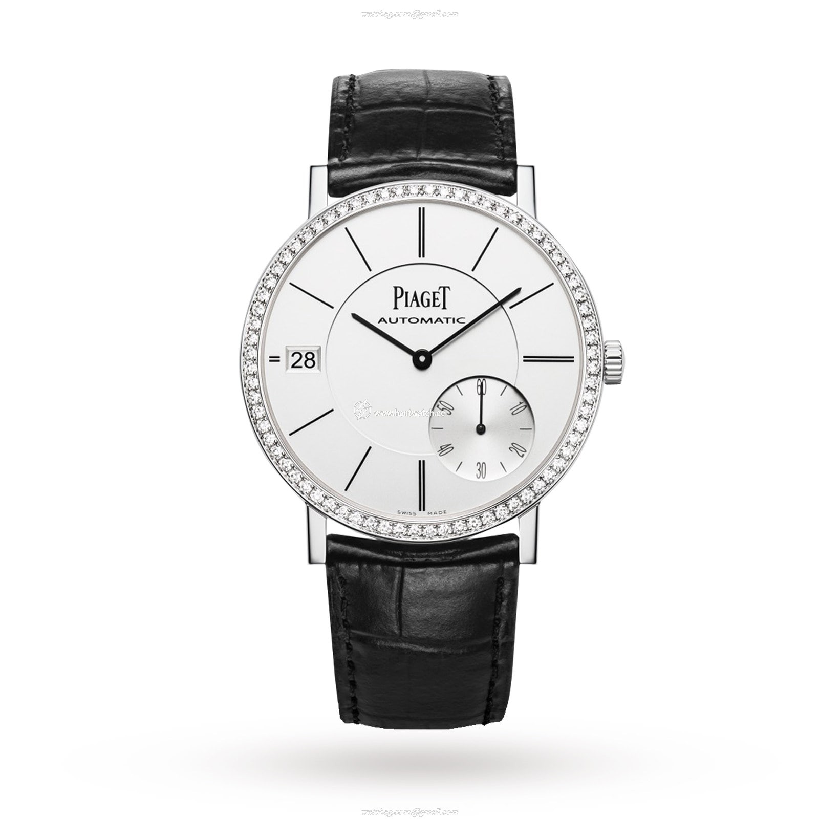 Piaget Altiplano G0A39138 Automatic Watch - 18ct White Gold Case - Silver Dial