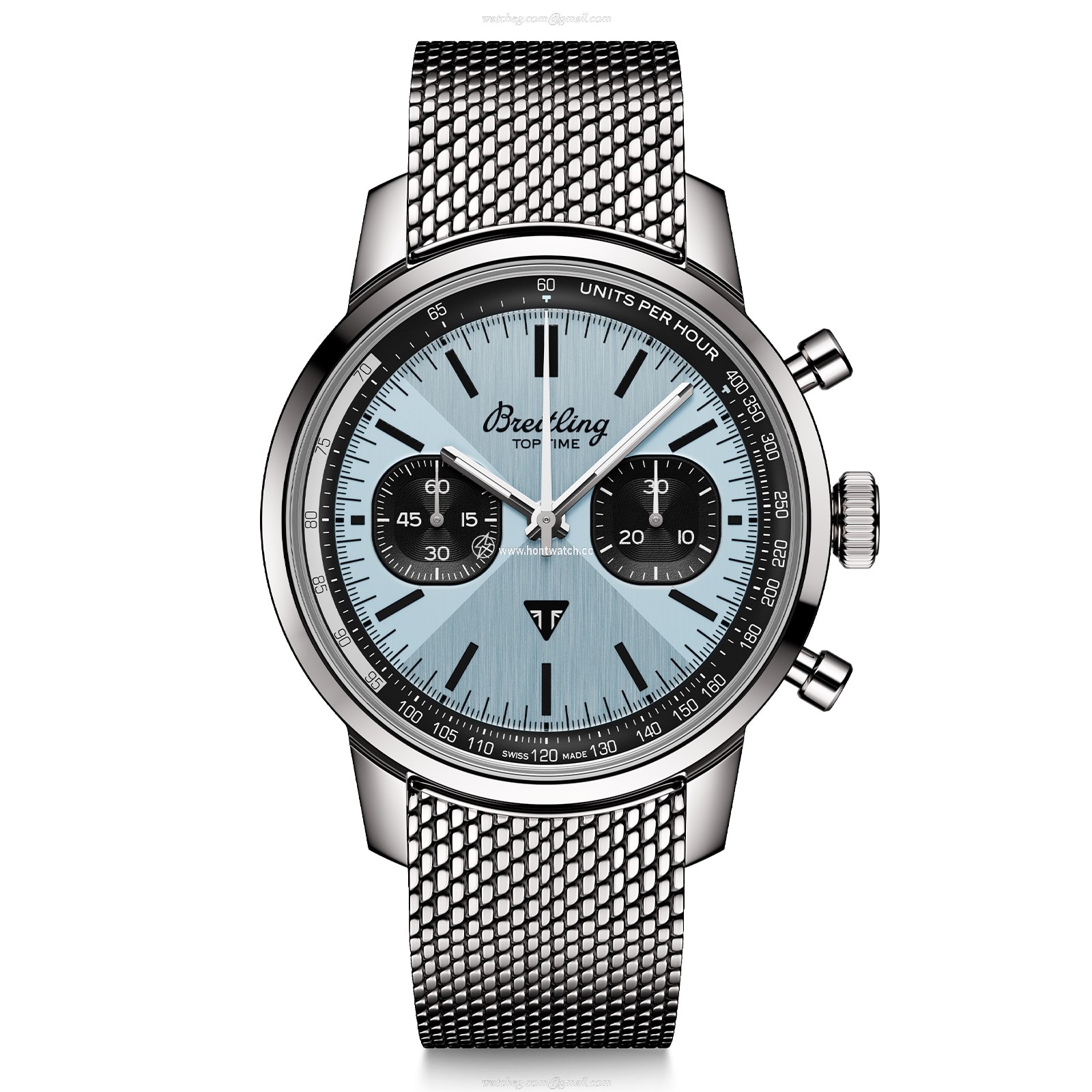 Breitling Top Time Automatic Black Dial - 41mm Stainless Steel Watch