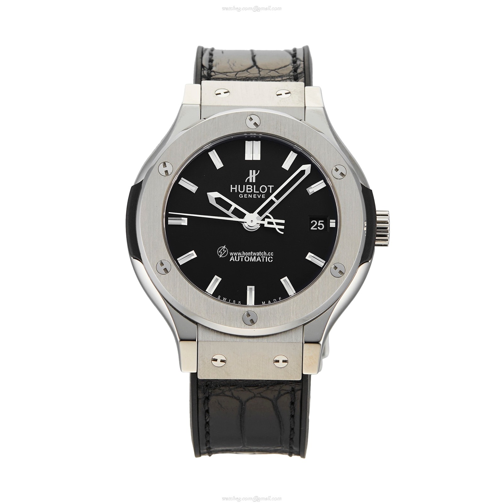 Hublot Classic Fusion 38mm Titanium Automatic Watch - Black Dial | 565.NX.1170.LR