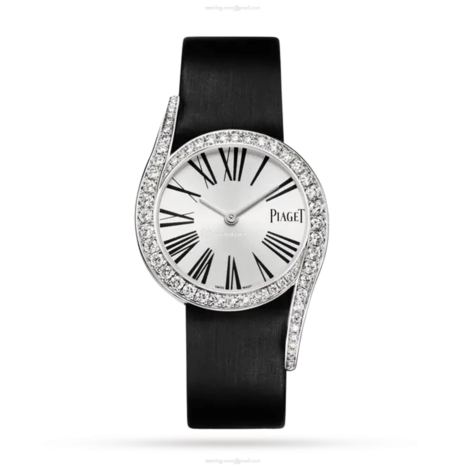 Piaget Limelight G0A38160 | 18ct White Gold & Satin | Quartz Silver Dial