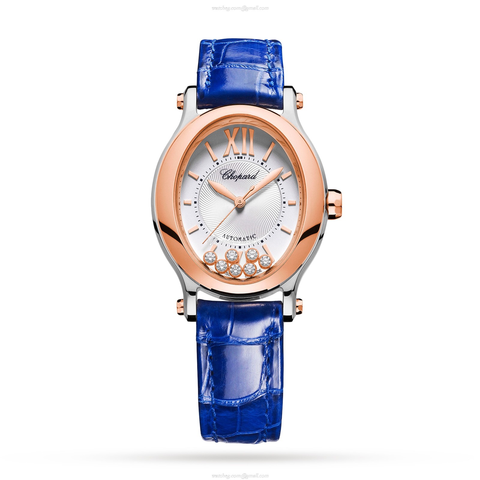 Chopard Happy Sport Automatic Silver Replica Watch | 278602-6001