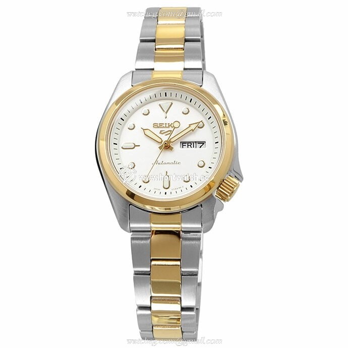 Seiko 5 Sports SRE004K1 | 28mm White Dial | Automatic Watch | 100M Water Resistant
