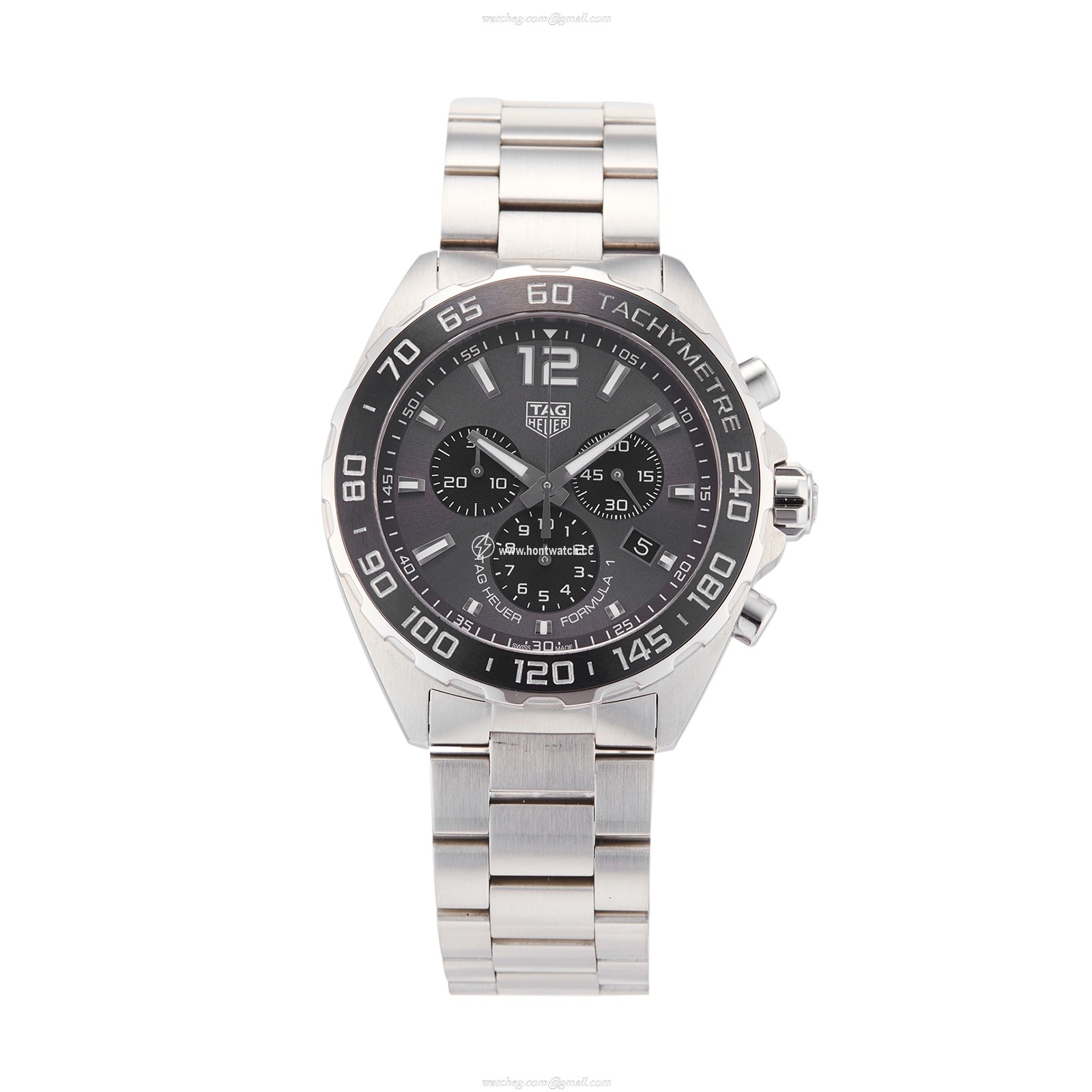 TAG Heuer Formula 1 CAZ1011.BA0842 | 43mm Grey Quartz Watch | 200M Water Resistant