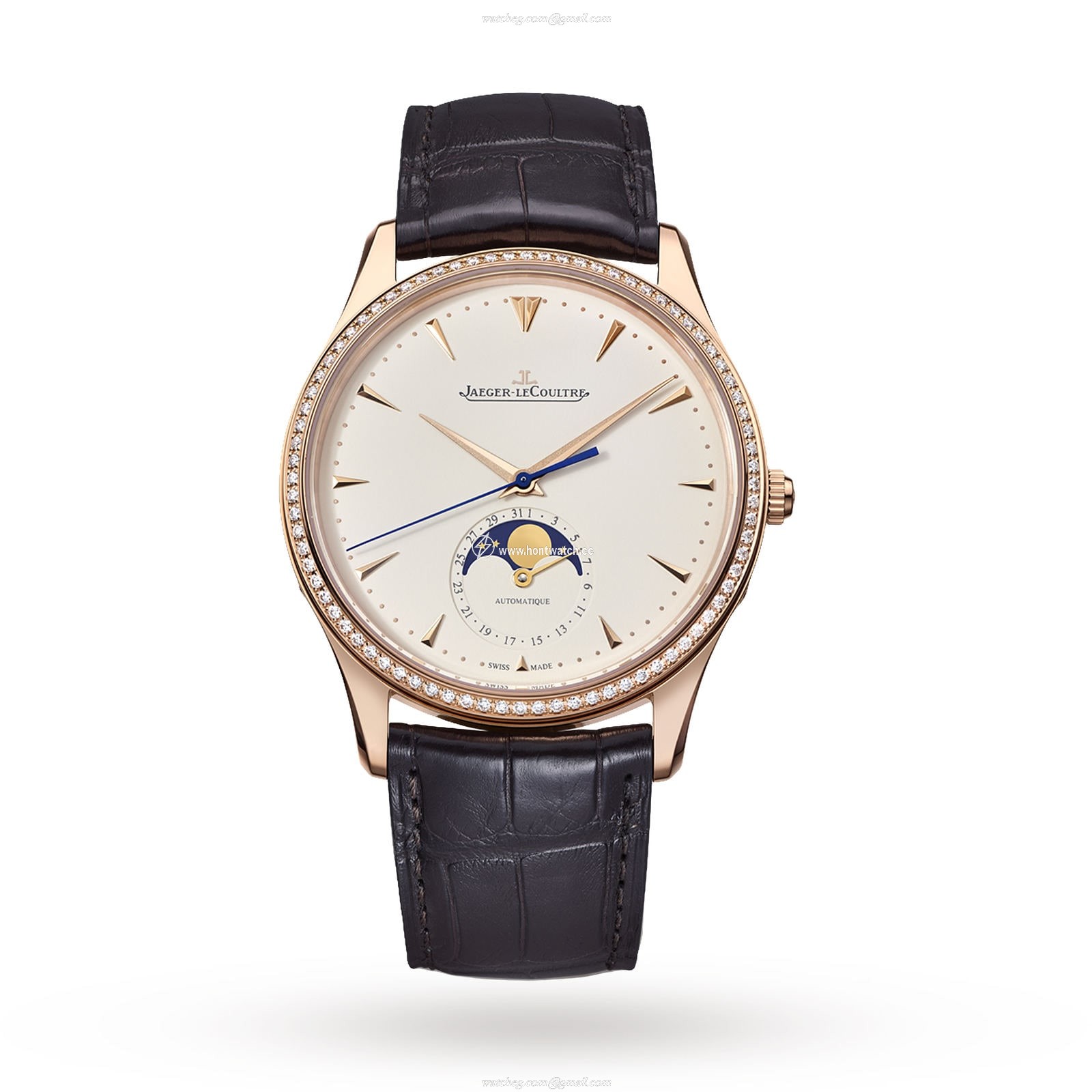 Jaeger-LeCoultre Master Q1362501 | 39mm 18ct Rose Gold | Ivory Dial