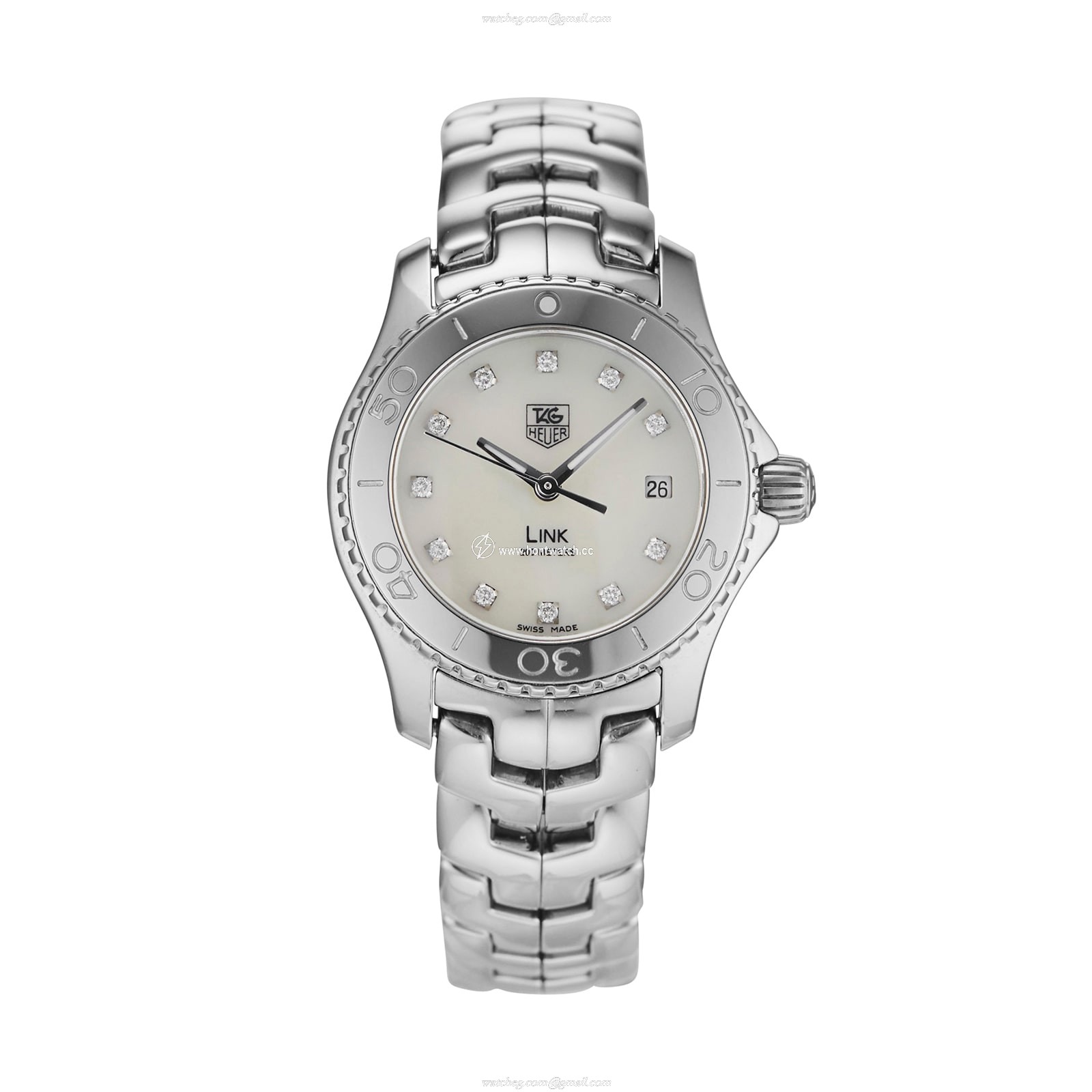 TAG Heuer Link WJ1319-0 Ladies Watch - Quartz - Mother of Pearl Dial - 27mm