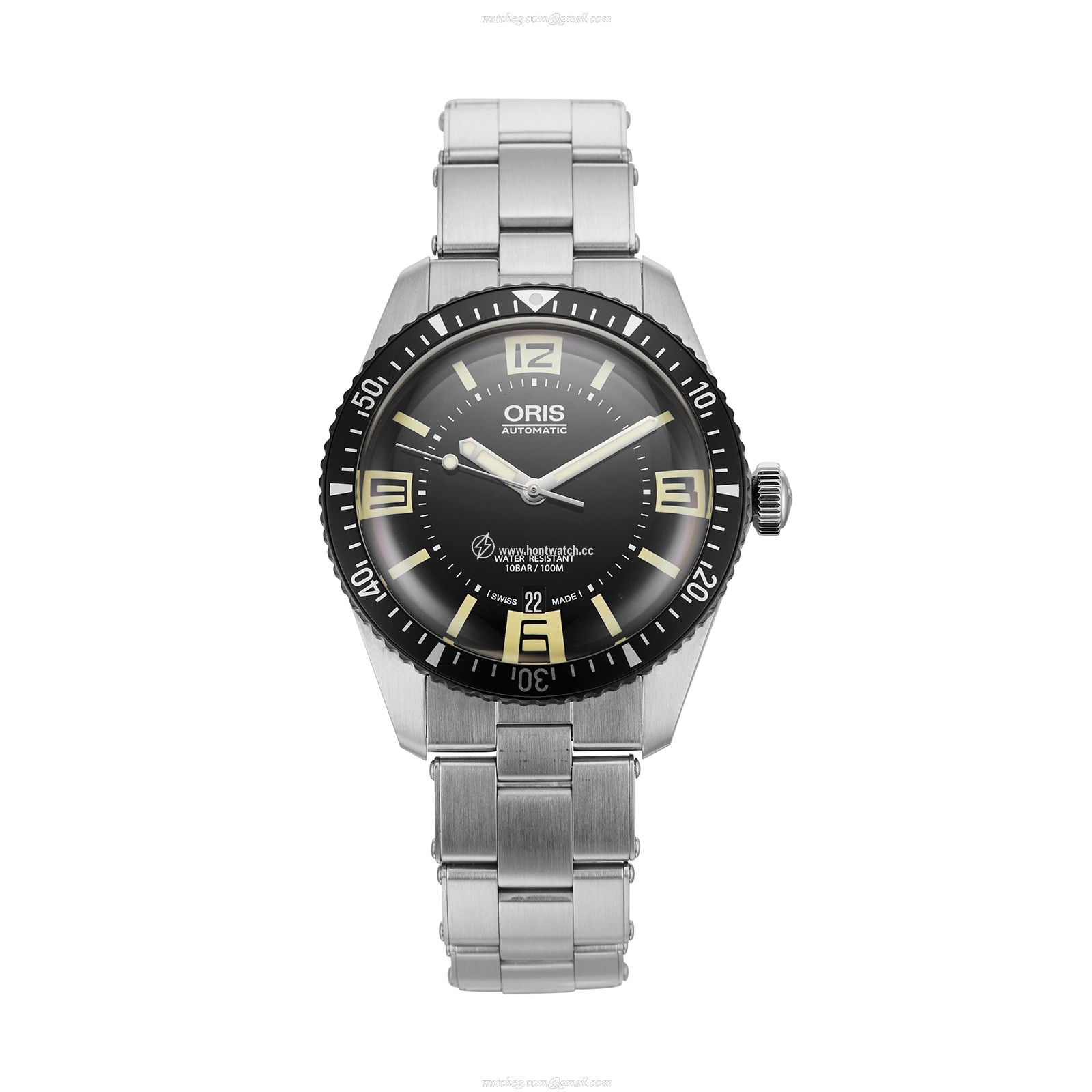 Oris Divers 01 733 7707 4064 | 40mm Automatic Black Dial | Stainless Steel