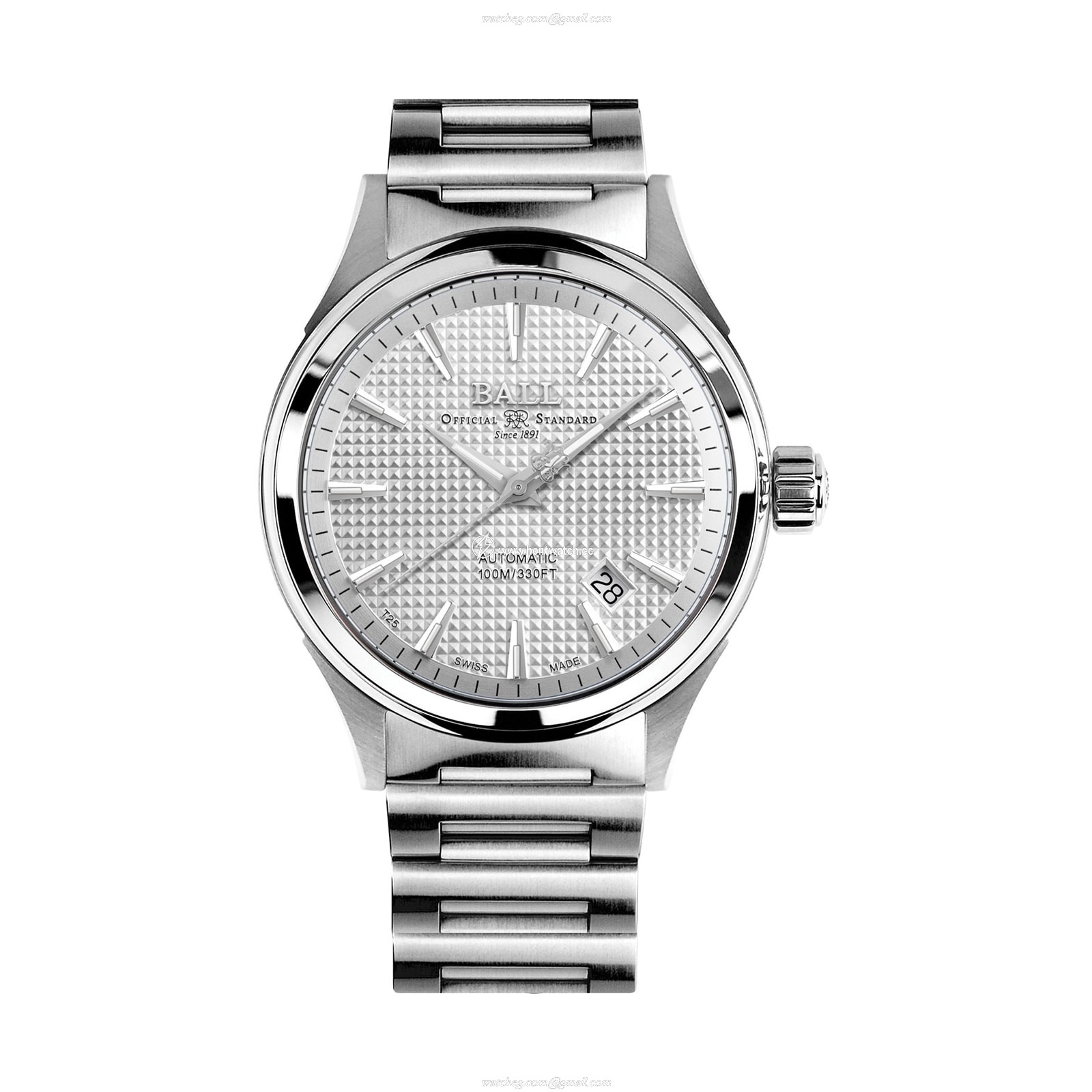 BALL Fireman NM2098C-S5J-SL | Automatic Silver Dial | 40mm Stainless Steel