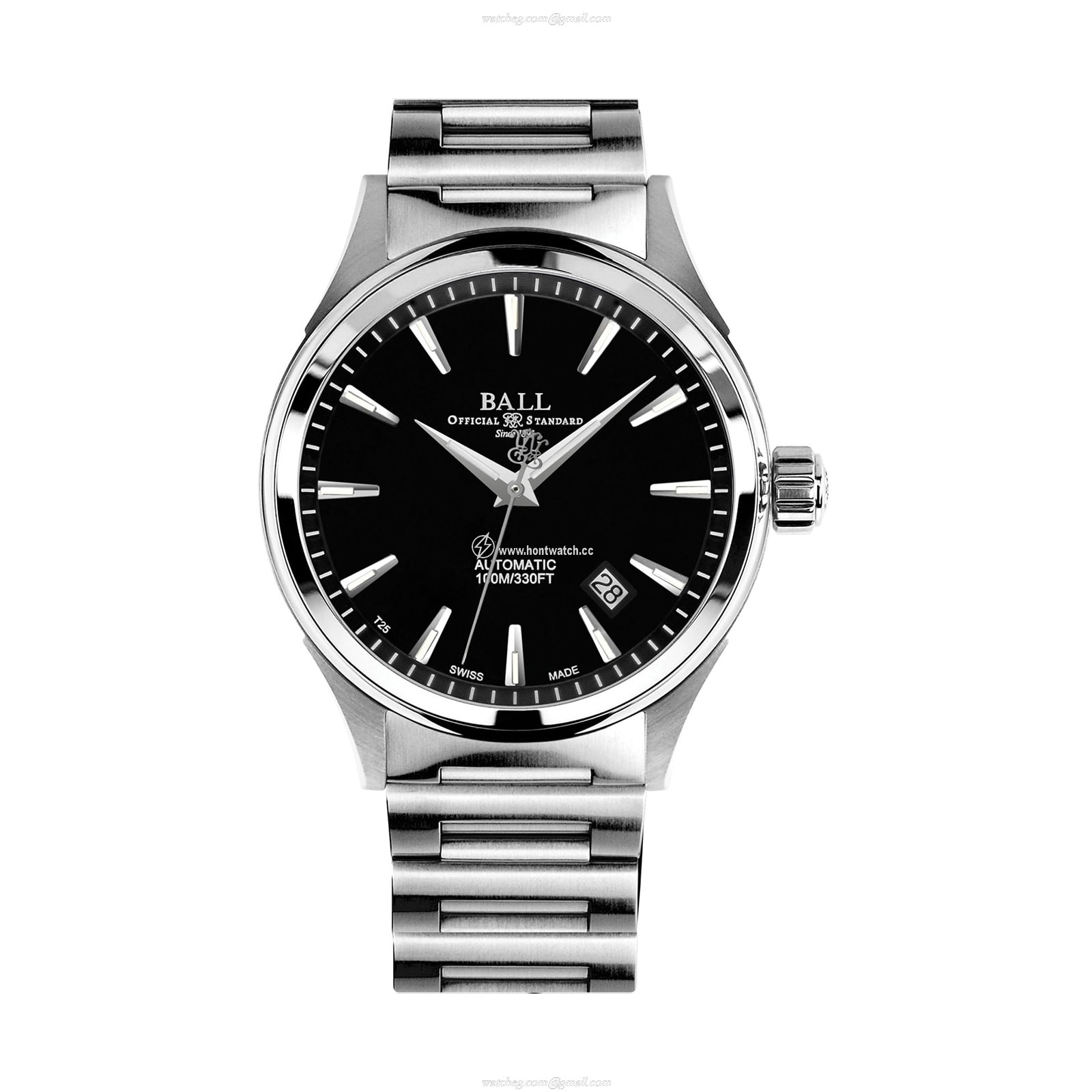 BALL Fireman NM2098C-S3J-BK Automatic Watch - 40mm Stainless Steel