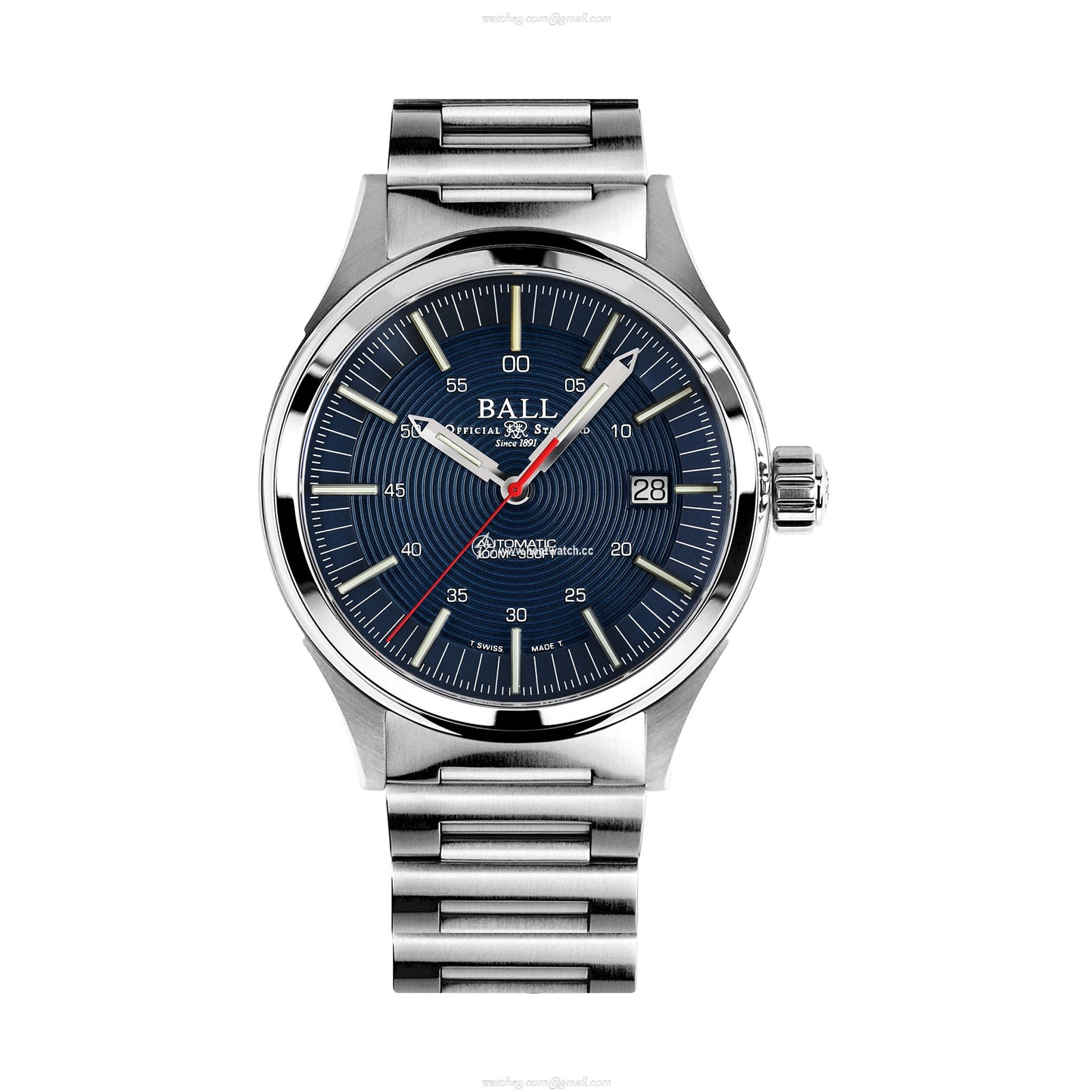 BALL Fireman NM2098C-S13-BE Automatic Watch - 40mm Blue Dial Stainless Steel