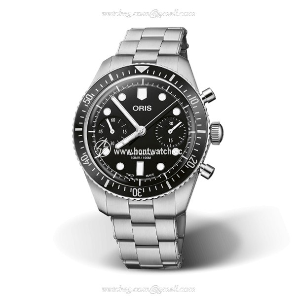 Oris Divers 01 771 7791 4054-07 | 40mm Automatic Black Dial Replica Watch
