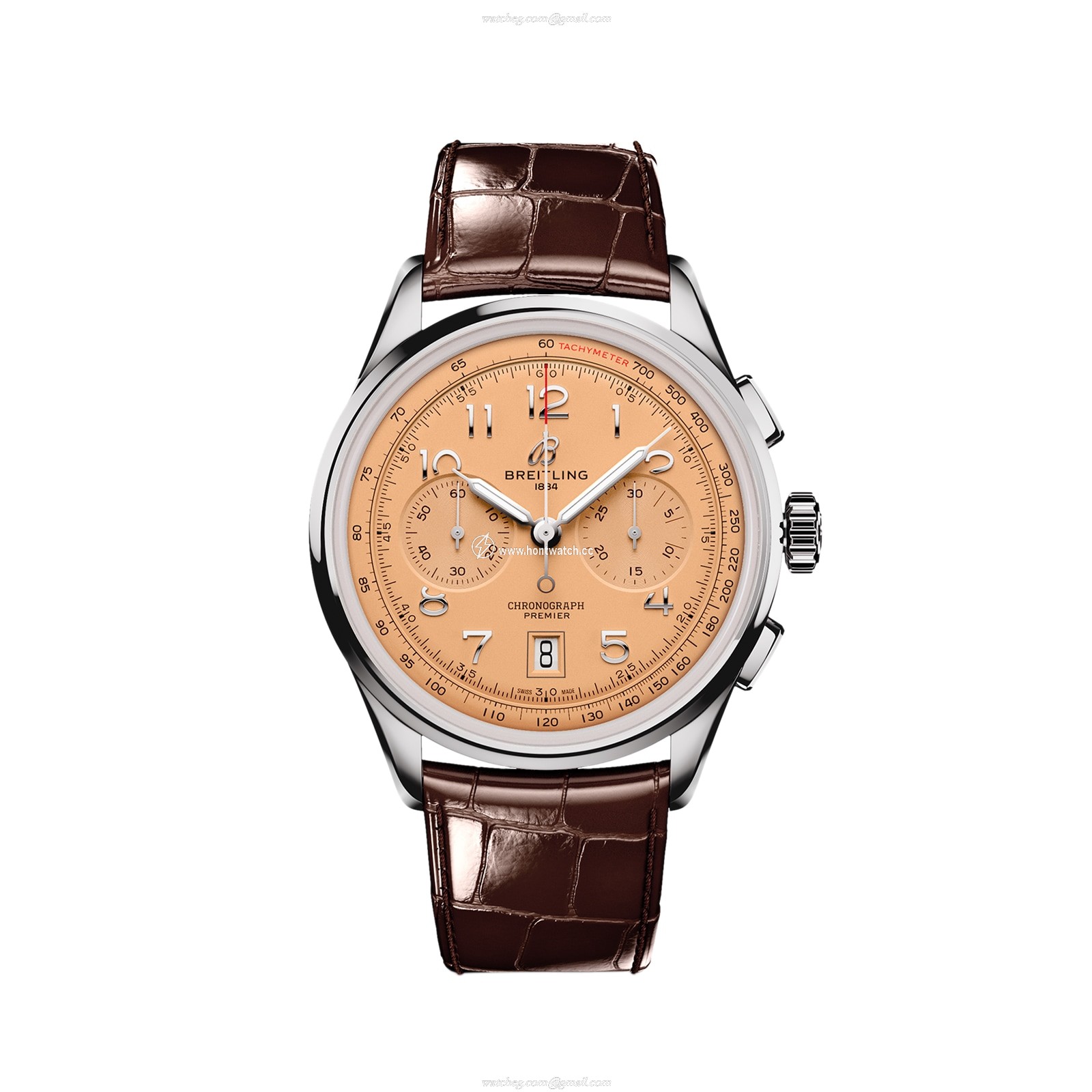 Breitling Premier AB0145331K1P1 | 42mm Stainless Steel Automatic | Copper Dial
