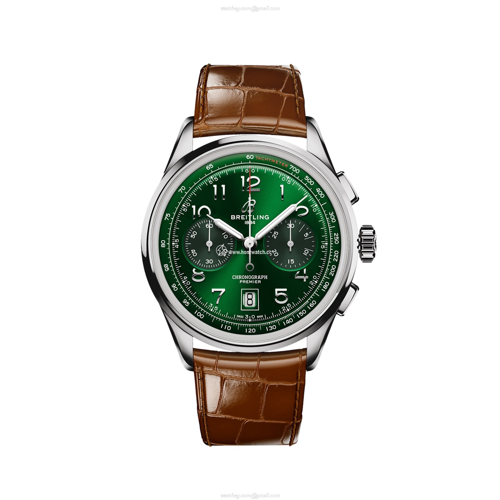Breitling Premier AB0145371L1P1 | 42mm Green Dial | Automatic Watch