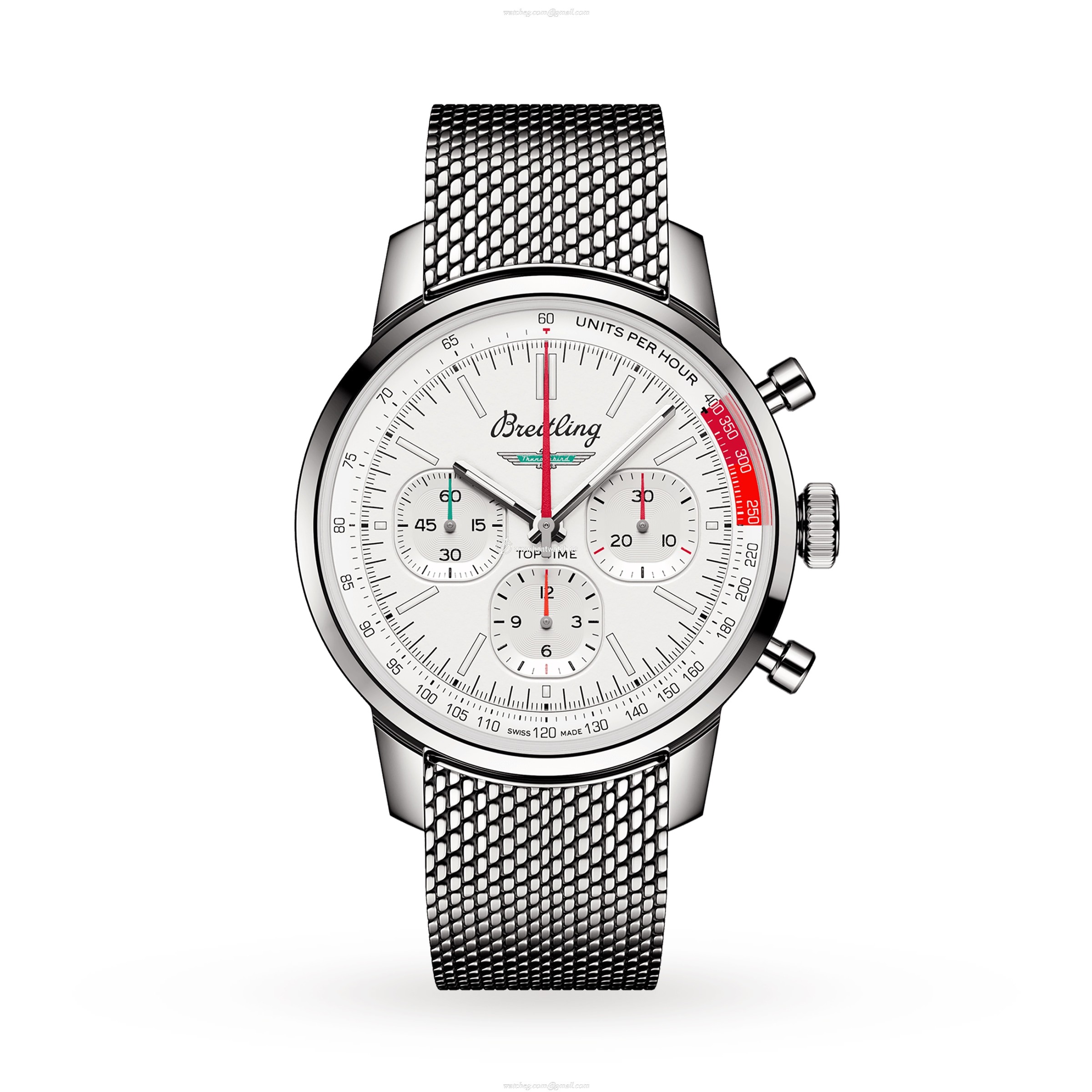 Breitling Top Time AB01766A1A1A1 | 41mm Stainless Steel Automatic White Dial