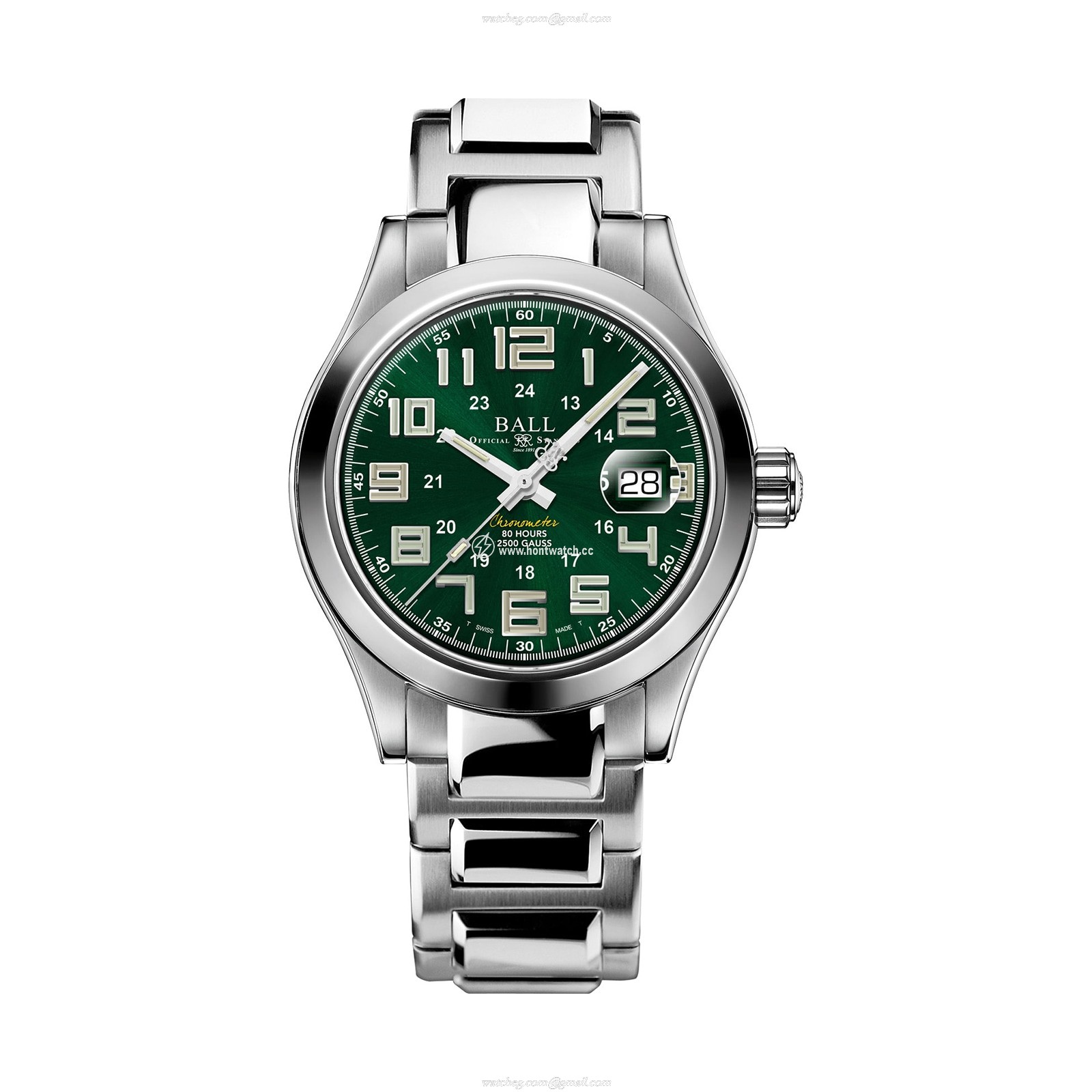 BALL Engineer M NM9032C-S2C-GR1 Automatic Green Dial | 40mm Stainless Steel